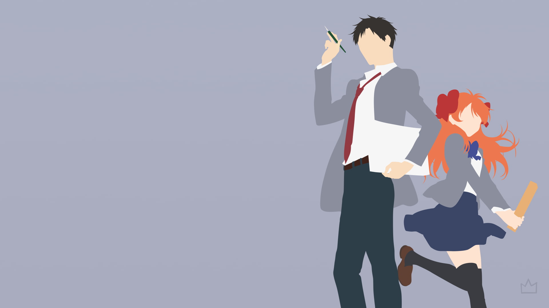people, anime, video game characters, nature, business, holding, full suit, copy space, occupation, standing, suit, men, three quarter length, representation, HD Wallpaper