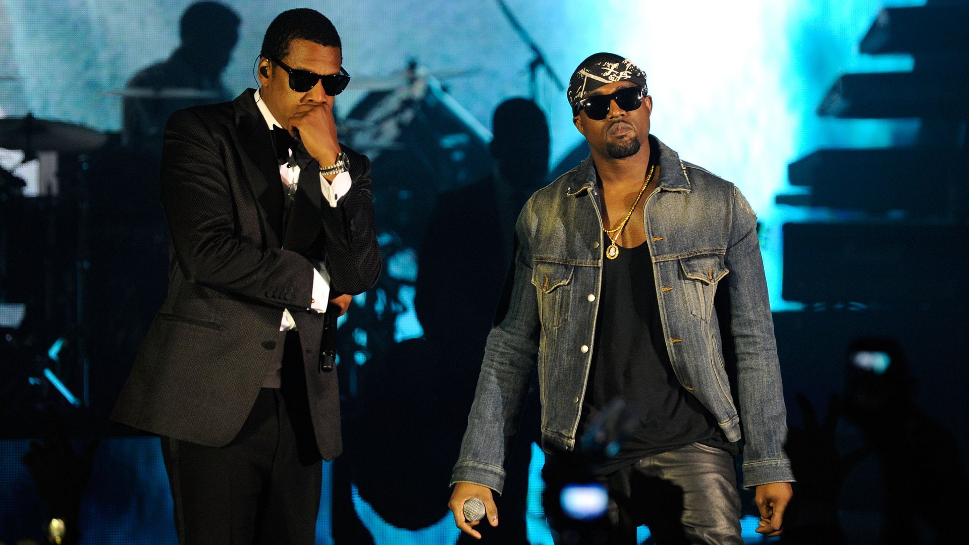 1080P, Music, Jay-Z and Kanye West, HD Wallpaper