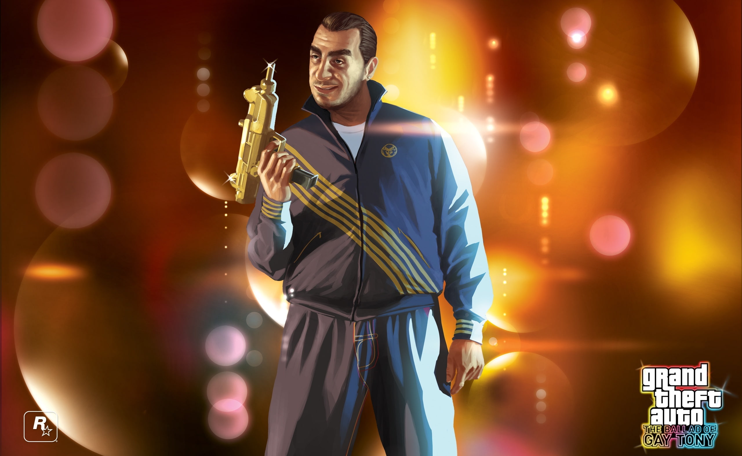 yusuf, tony, Grand Theft Auto, theft, poster, gta, artist, musician, guitar, ballad, 2K, grand theft auto the ballad of gay tony, grand, performance, nightlife, HD Wallpaper