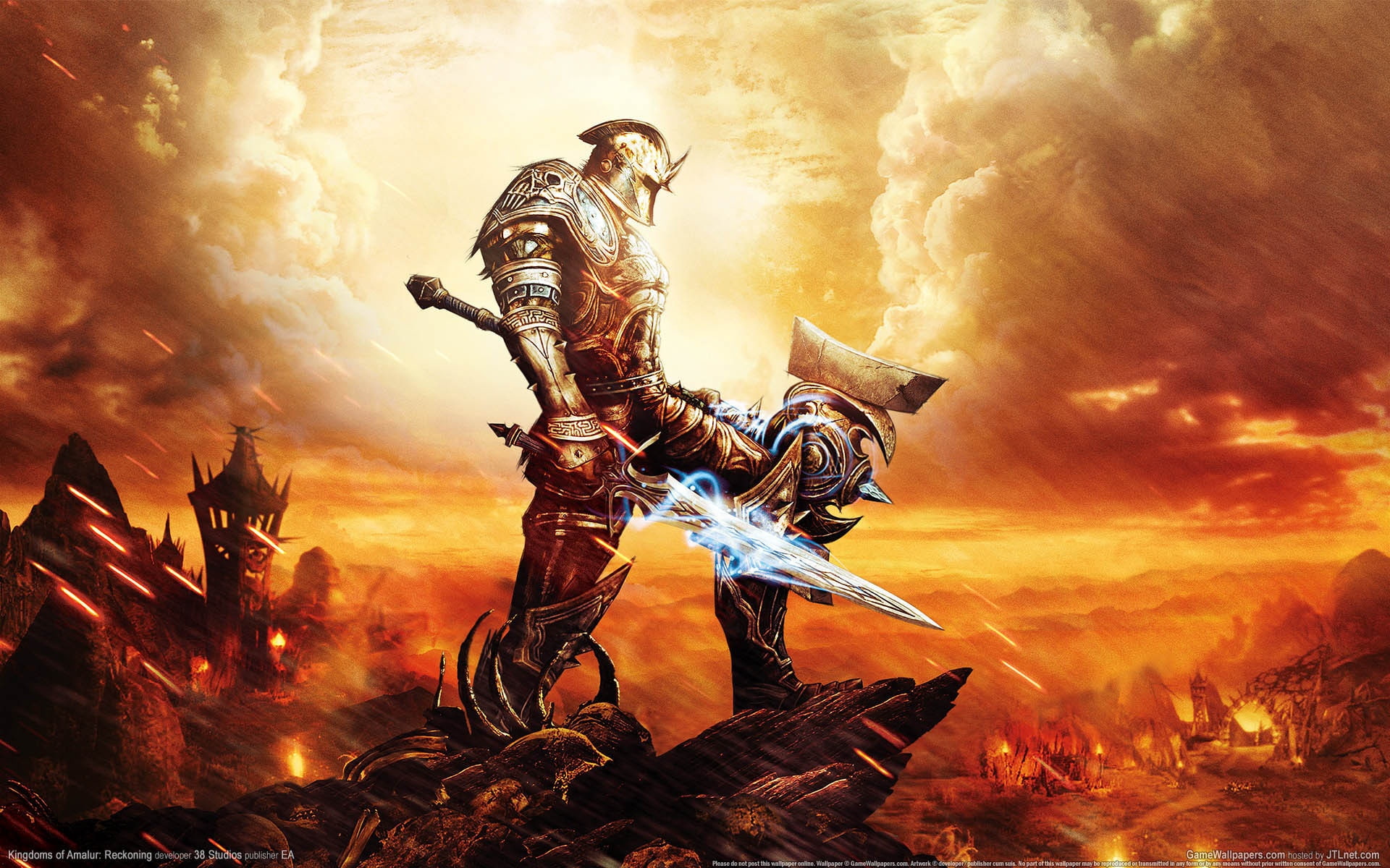 poster, Reckoning, Kingdom, kingdoms, amalur, game, 1080P, HD Wallpaper
