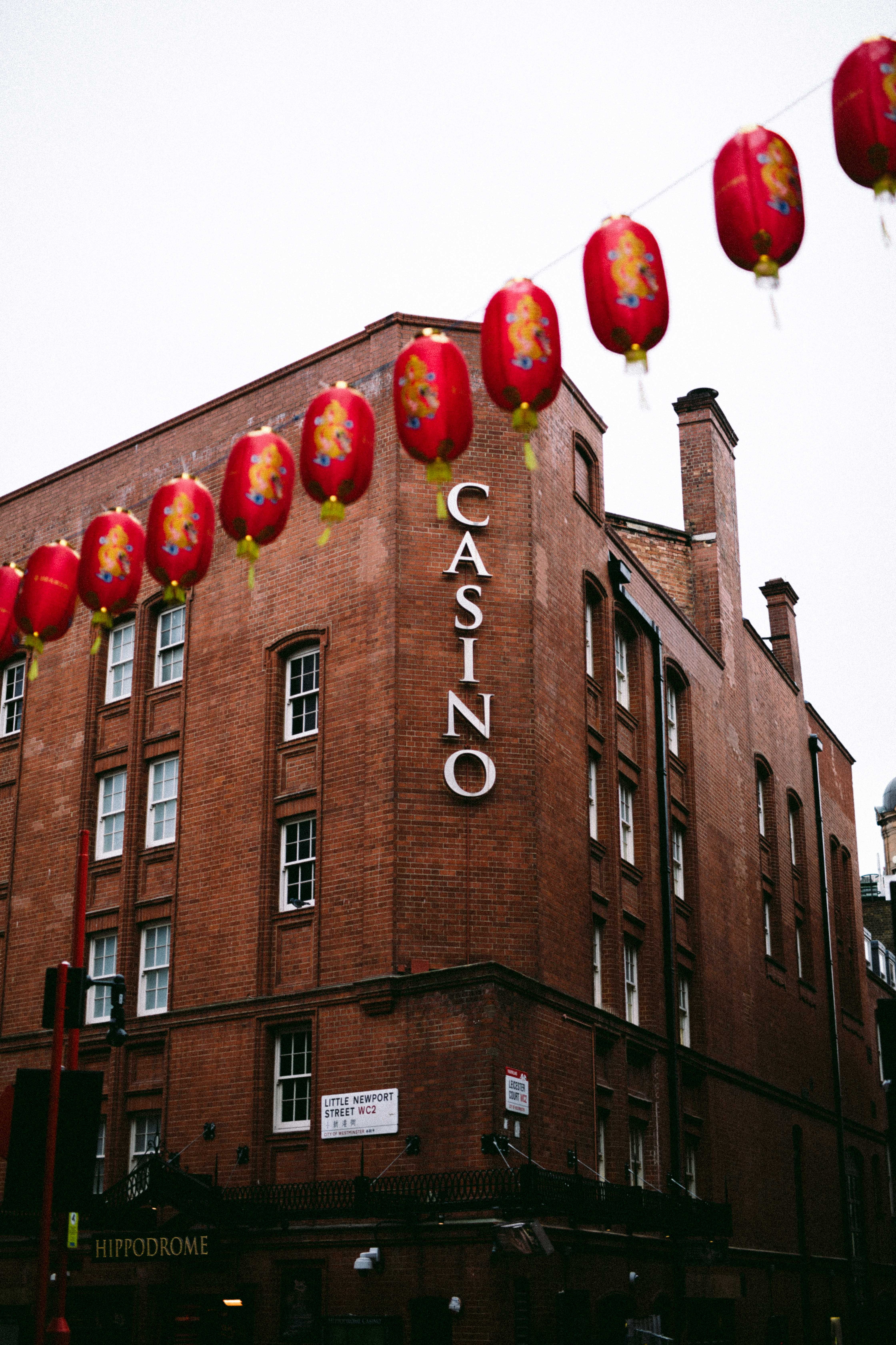 london, low angle view, lantern, transportation, chinatown, communication, office building, lighting equipment, no people, old, united kingdom, 5K, fruit, Phone HD Wallpaper