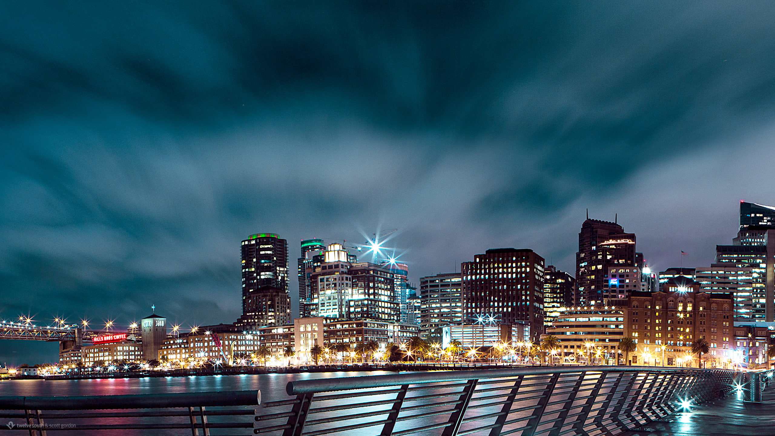 nightscape, world, 2K, hd, travel and world, travel, francisco, san, HD Wallpaper