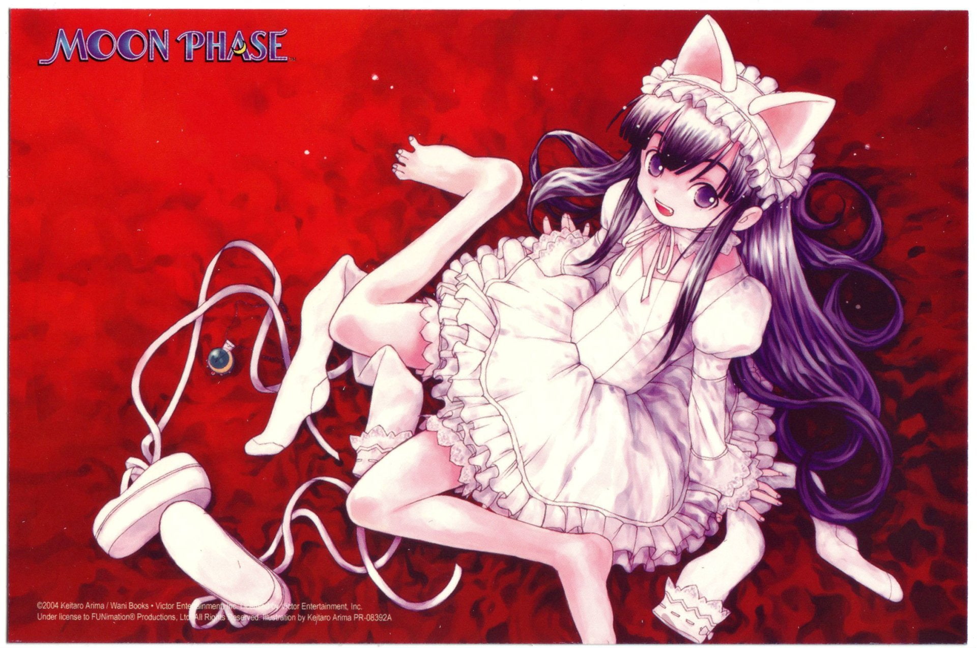 1080P, Tsukuyomi: Moon Phase, Anime, HD Wallpaper