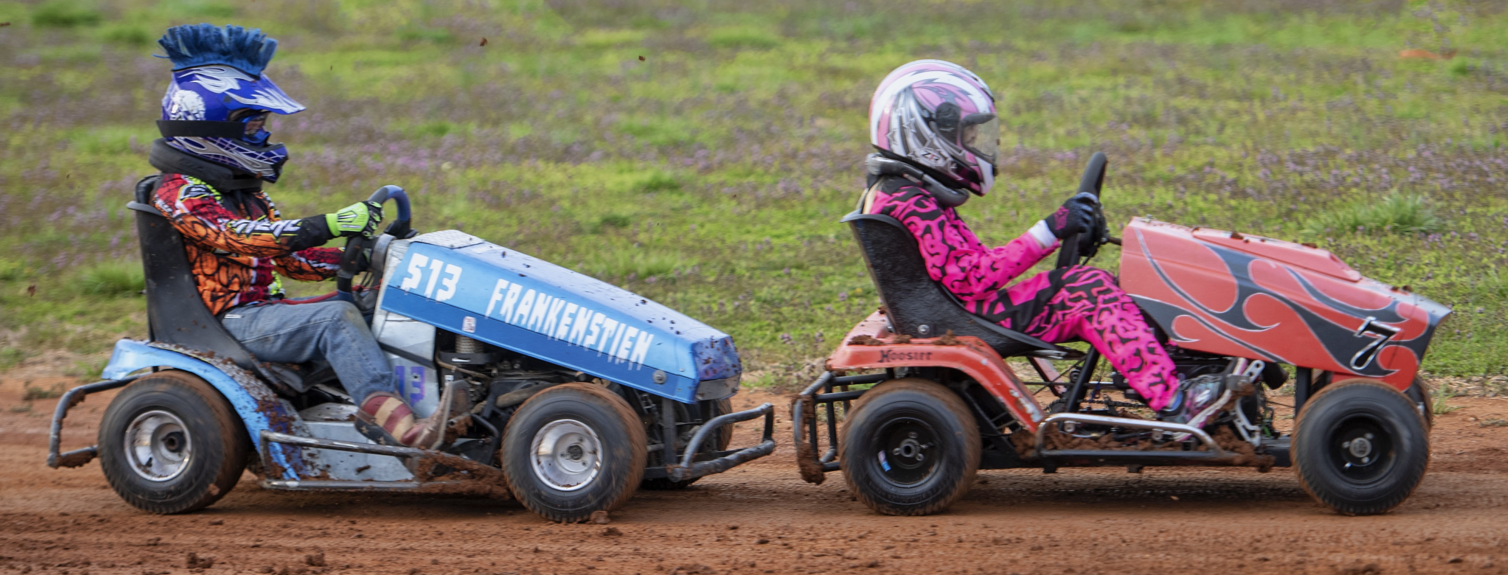 outdoors, road, competition, motorcycle, mode of transportation, lawnmower, sports, 4K, run, fast, riding, vehicle, street, law, car, mower, adult, racing, HD Wallpaper