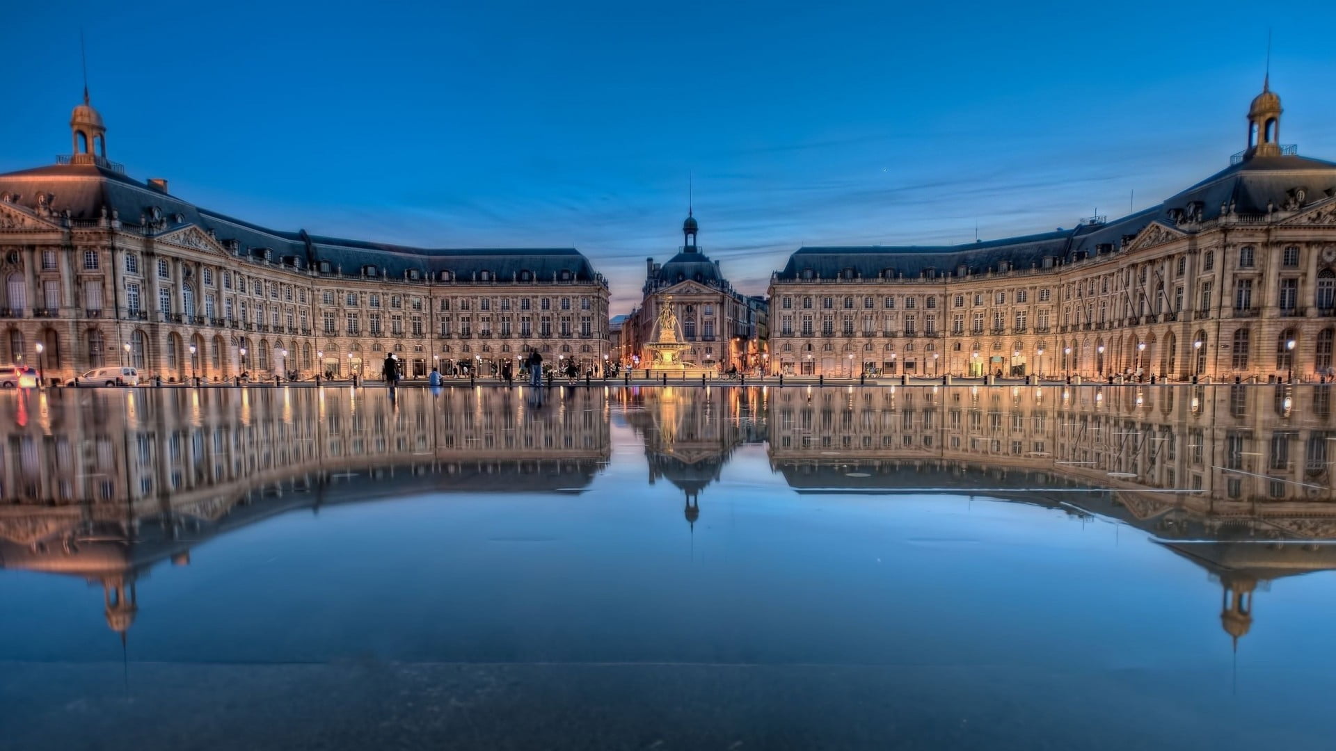 landmark, sea, history, europe, exterior, palace, building, tree, monument, tourism, scandinavia, landscape, water, religion, standing water, 1080P, town, HD Wallpaper