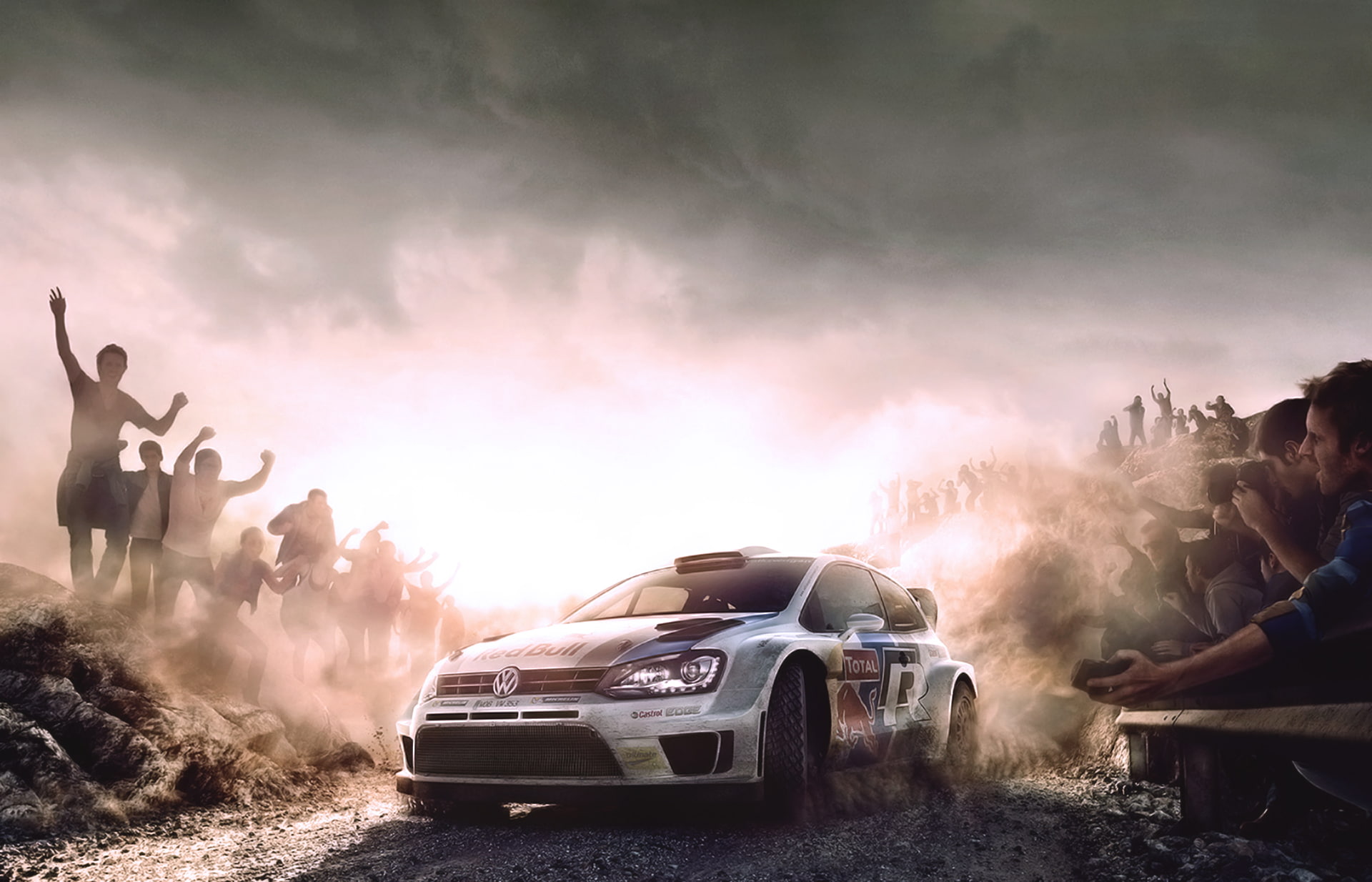 door, outdoors, silver, Machine, cloud - sky, 1080P, Fans, travel, no people, sky, Auto, Polo, land vehicle, Sport, Rally, architecture, Figure, Speed, HD Wallpaper