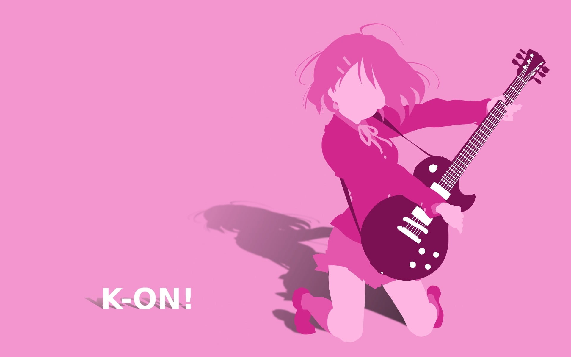 performing arts event, 1080P, guitar, hairstyle, electric guitar, guitarist, modern rock, silhouette, stage, music, Hirasawa Yui, artist, musical instrument, HD Wallpaper