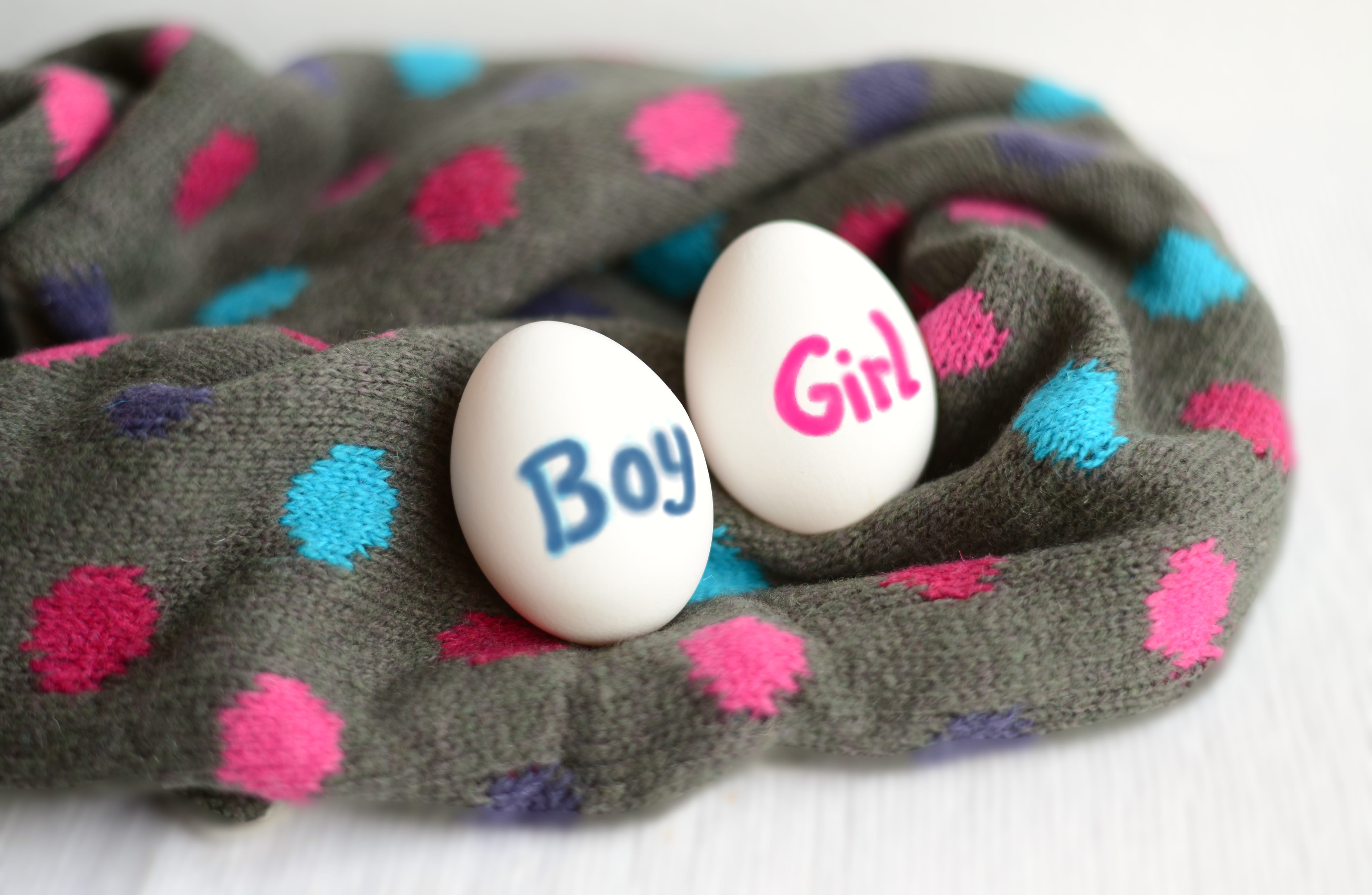 egg, 5K, selective focus, multi colored, table, easter, pink color, birth, identical, pregnancy, baby, group of objects, no people, boy, celebration, white color, HD Wallpaper