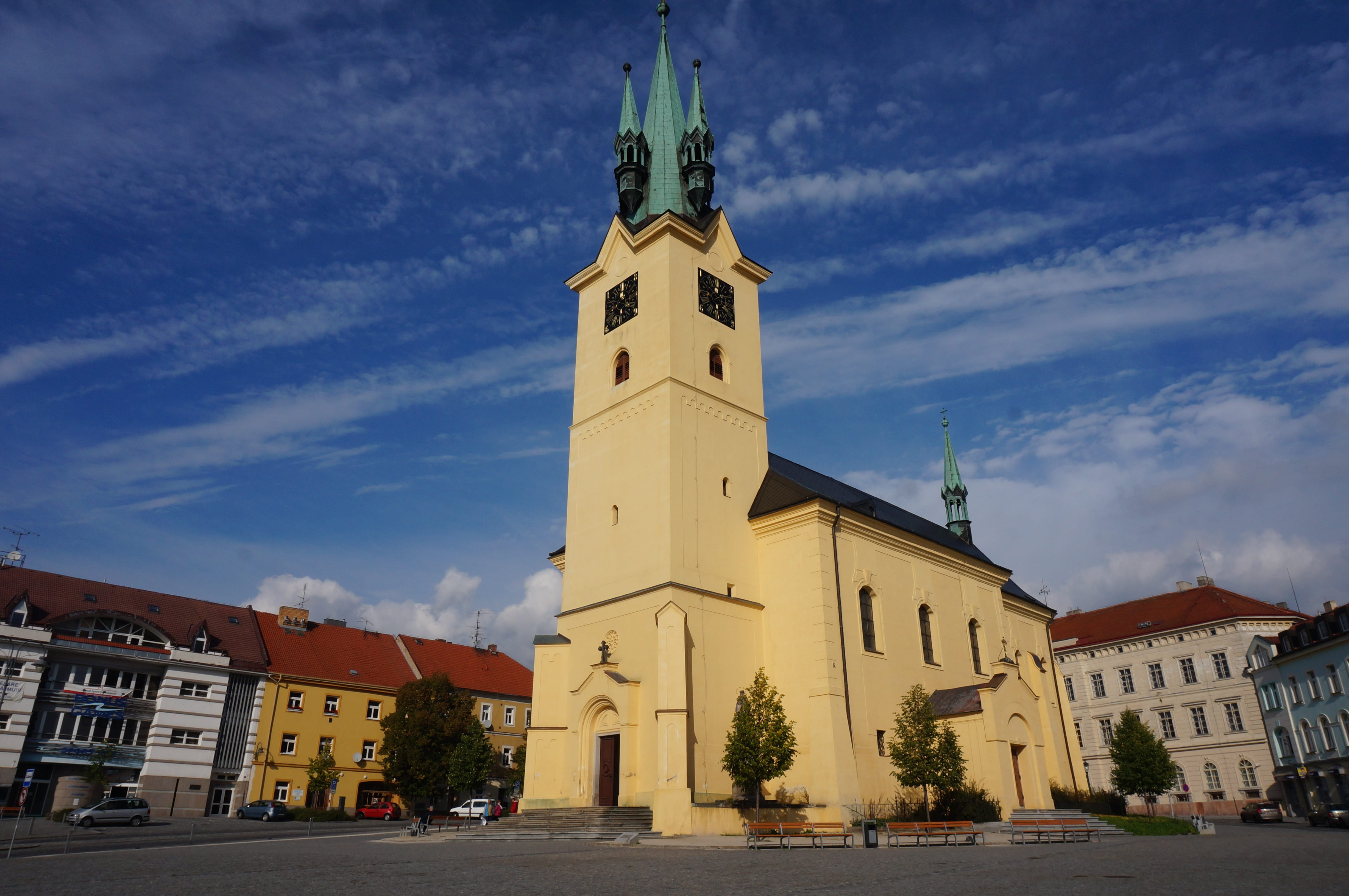 tower, romance, nature, belief, building exterior, building, st, clock, religion, city, cloud - sky, spire, architecture, church, symbol, transportation, HD Wallpaper