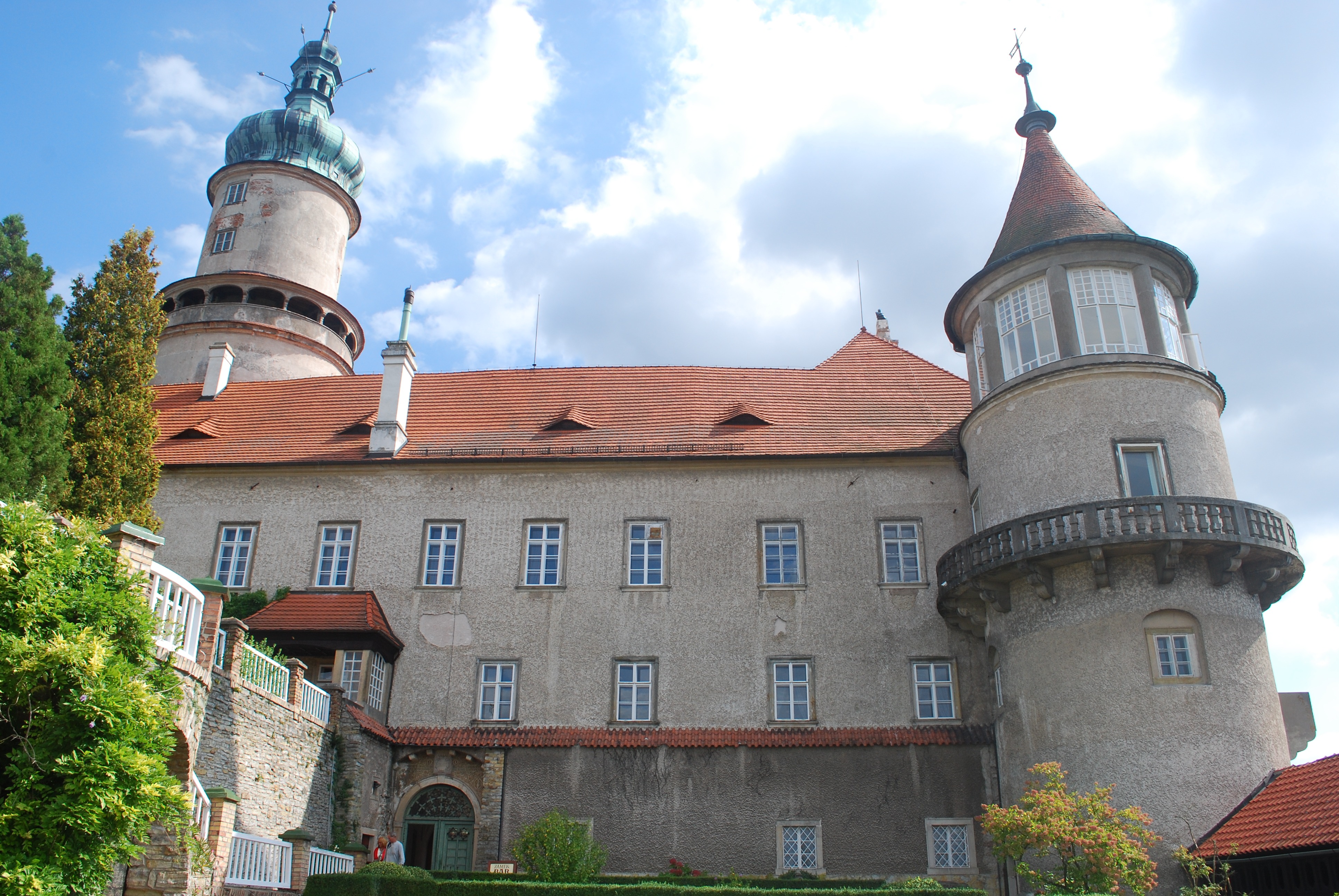 nature, no people, the past, renaissance, city, 4K, roof, window, built structure, castle, spire, architecture, outdoors, nove mesto nad metuji, building exterior, HD Wallpaper