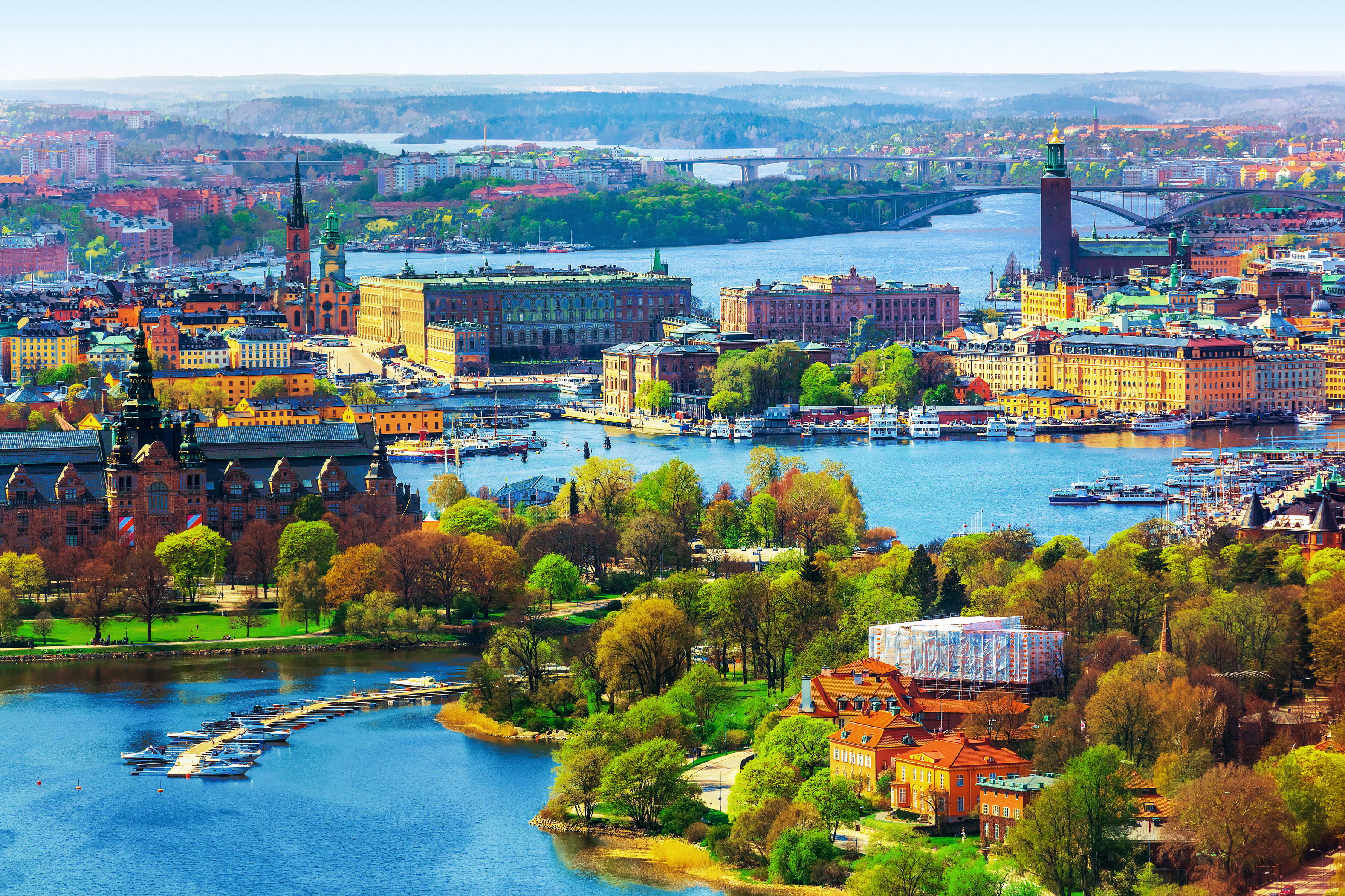 landscape, old, medieval, panorama, cityscape, history, outdoors, high angle view, residential district, travel Destinations, scenics, 2K, home, town, HD Wallpaper