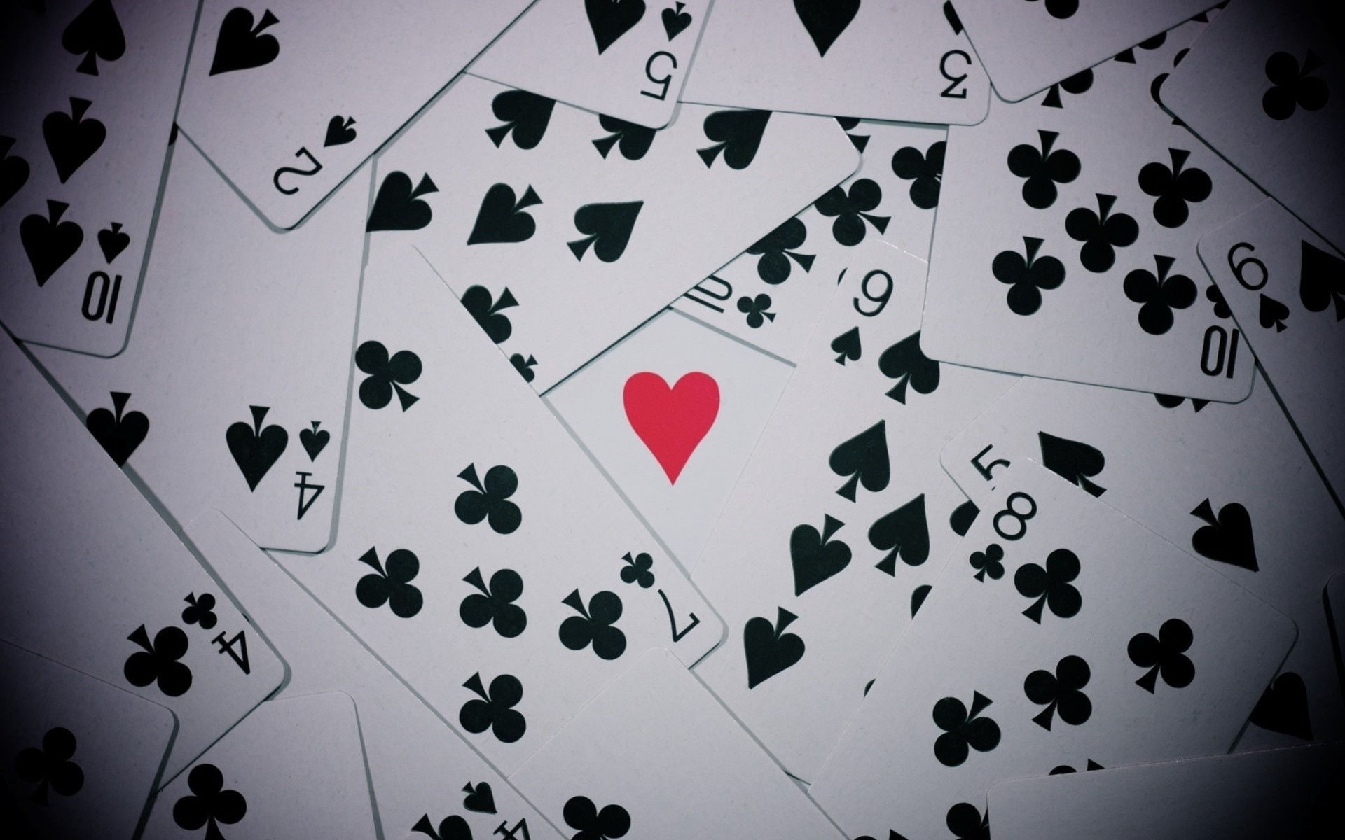 cards, 1080P, playing cards, heart, HD Wallpaper