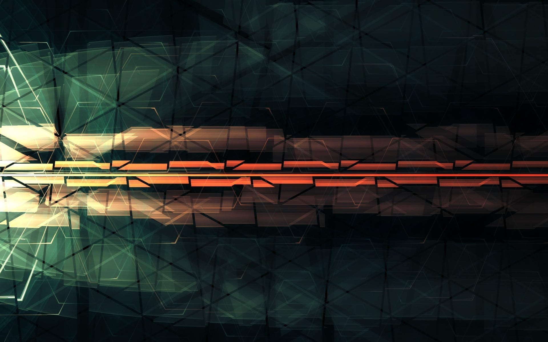 city, 1080P, glass - material, illuminated, abstract, digital art, backgrounds, night, reflection, untitled, no people, construction industry, architecture, HD Wallpaper