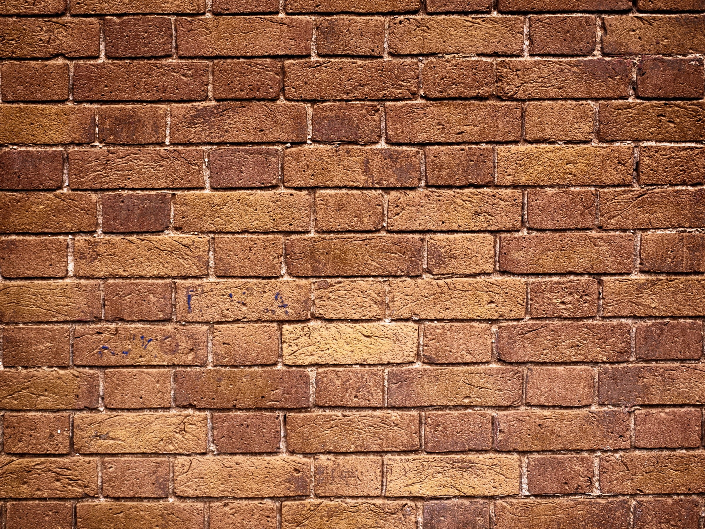 backgrounds, bricks, construction material, wall - building feature, built structure, architecture, no people, solid, full frame, close-up, 1080P, brown, HD Wallpaper