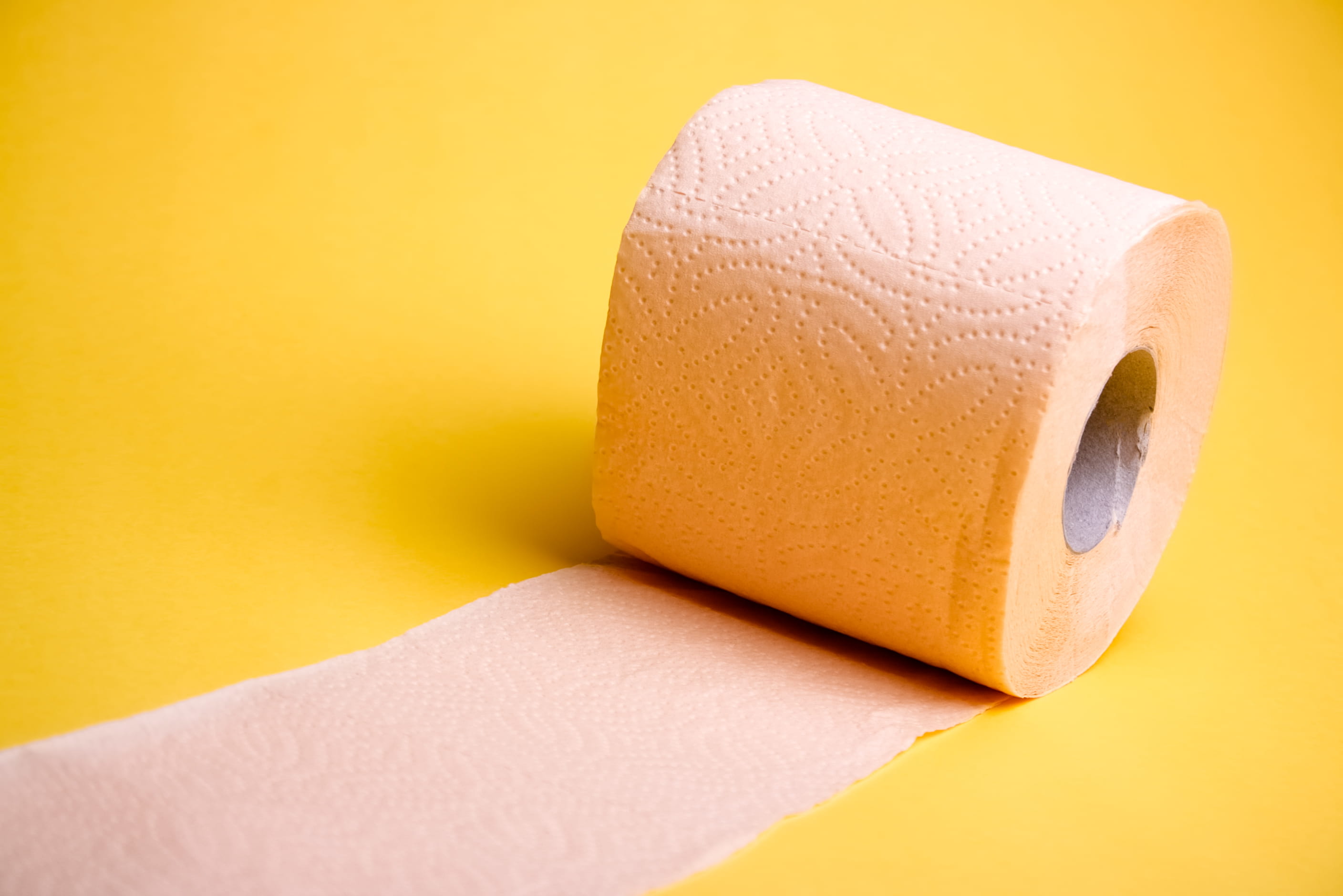 orange color, man made object, clean, copy space, hygiene, cleaning, rolled, man made, towel, colored background, domestic, human hand, scroll, object, HD Wallpaper