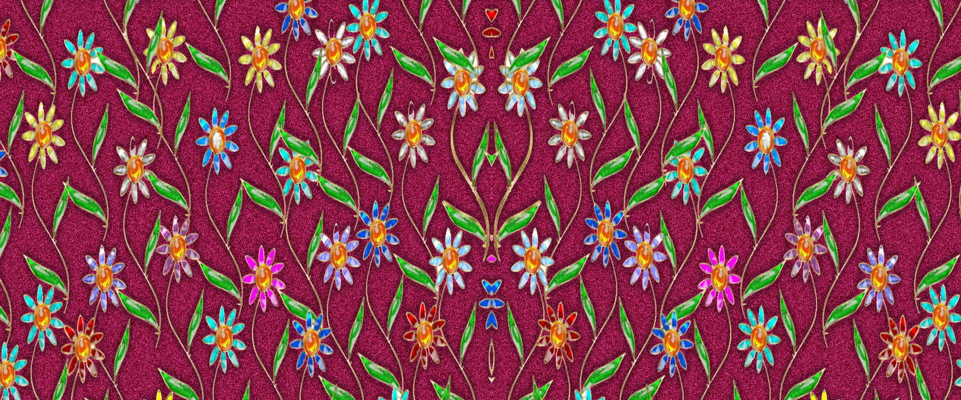 ornate, art and craft, textile, rag, creative, creativity, glow, textured, backgrounds, craft, multi colored, pattern, sparkle, close-up, floral pattern, HD Wallpaper