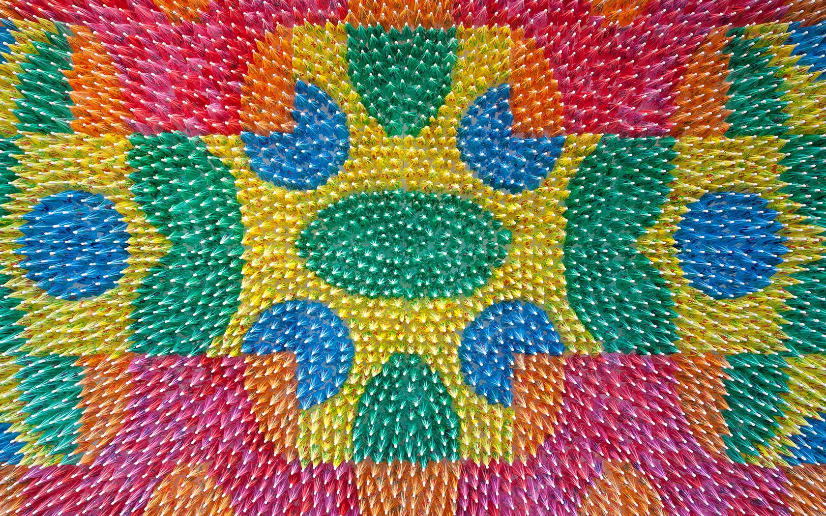 pattern, indoors, colorful, full frame, vibrant color, textile, carpets, craft, 720P, art and craft, woven, shape, ornate, day, no people, multi colored, HD Wallpaper