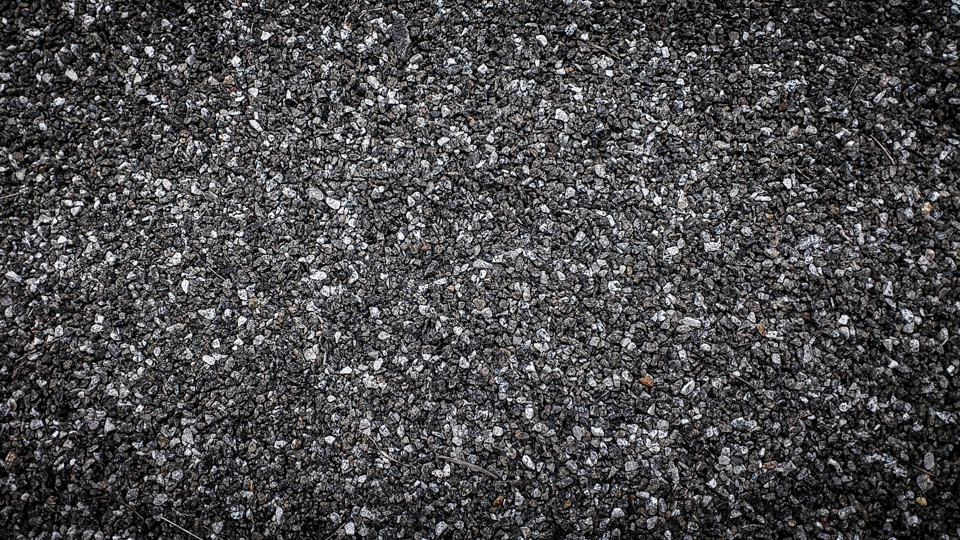 black, black color, stone - object, abstract, pattern, backgrounds, concrete, road, transportation, day, directly above, abstract backgrounds, full frame, HD Wallpaper