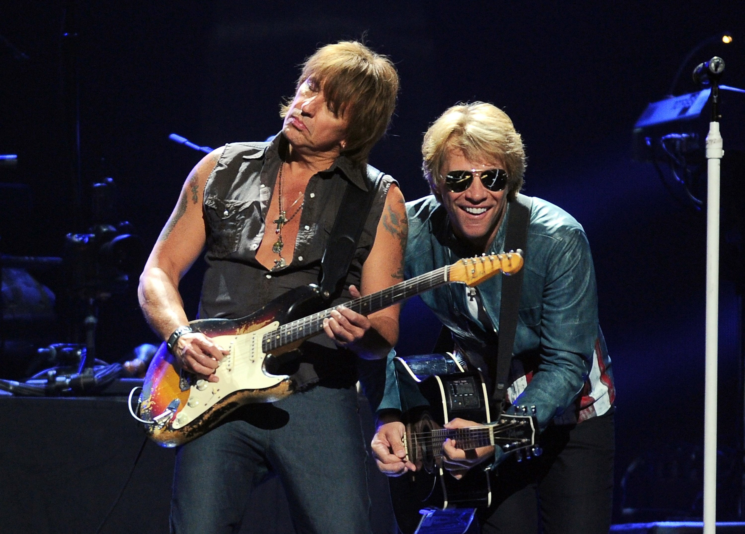 guitar, glam, hair, poster, hard, jovi, heavy, 2K, rock, bon, concert, metal, HD Wallpaper
