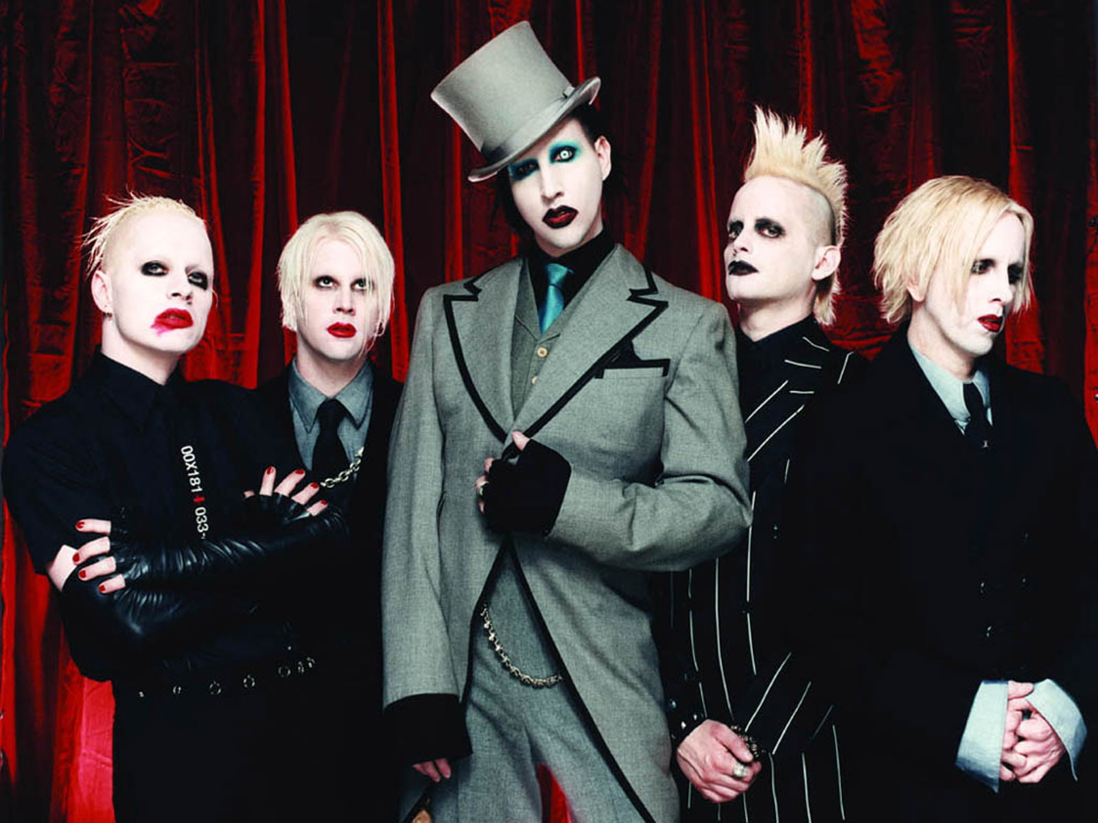 rock, shock, marilyn, heavy, gothic, industrial, glam, 720P, manson, metal, HD Wallpaper