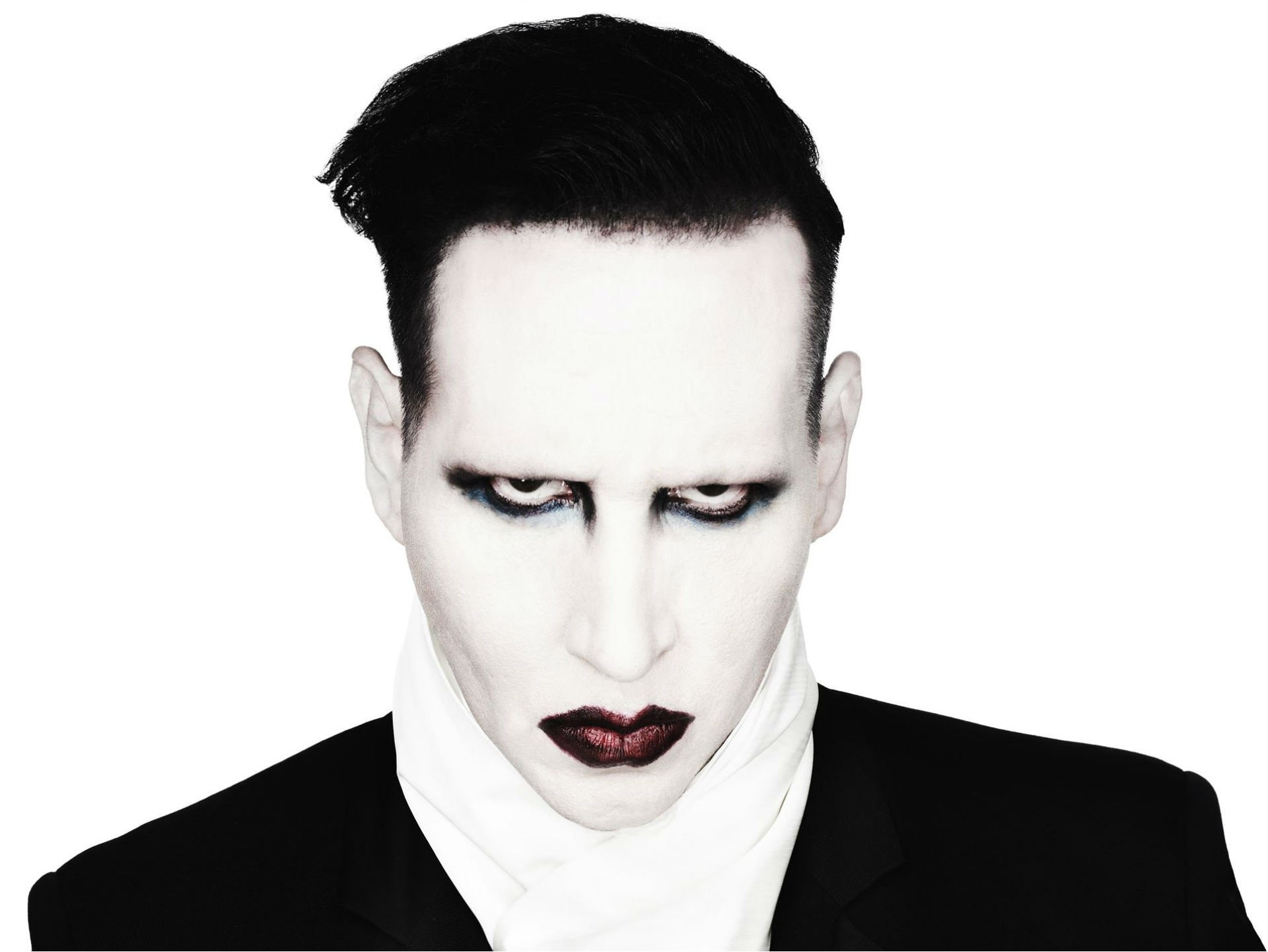 heavy, shock, marilyn, glam, 1080P, industrial, manson, rock, metal, hard, HD Wallpaper