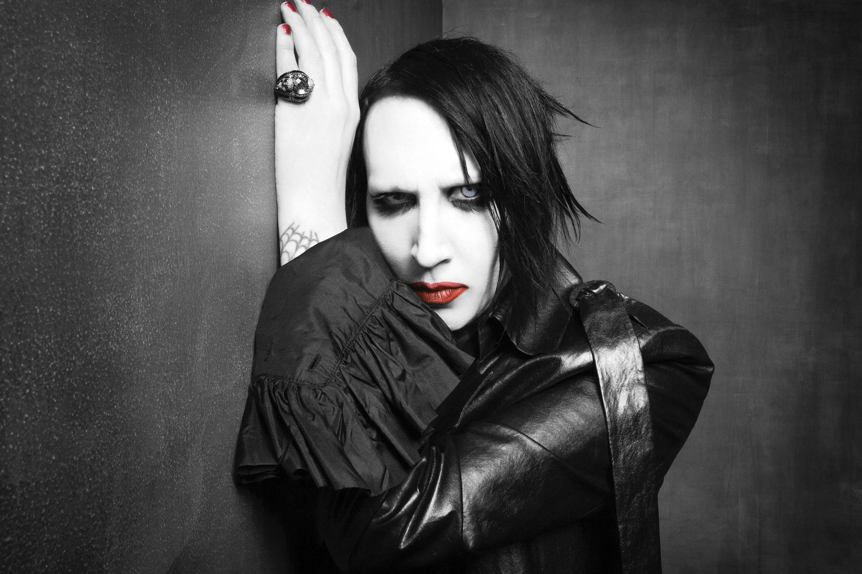 industrial, dark, gothic, manson, 2K, metal, marilyn, rock, heavy, glam, shock, HD Wallpaper