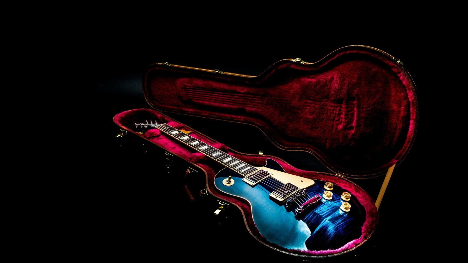 1080P, Electric Guitar, Les Paul, HD Wallpaper
