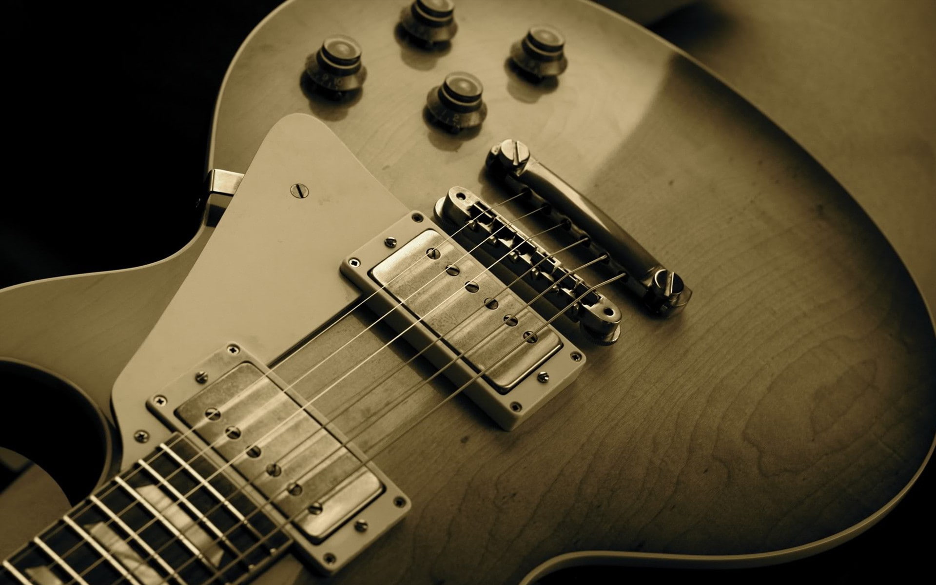 1080P, les, Music, closeup, entertainment, guitars, x, paul, hd, close-up, art, HD Wallpaper