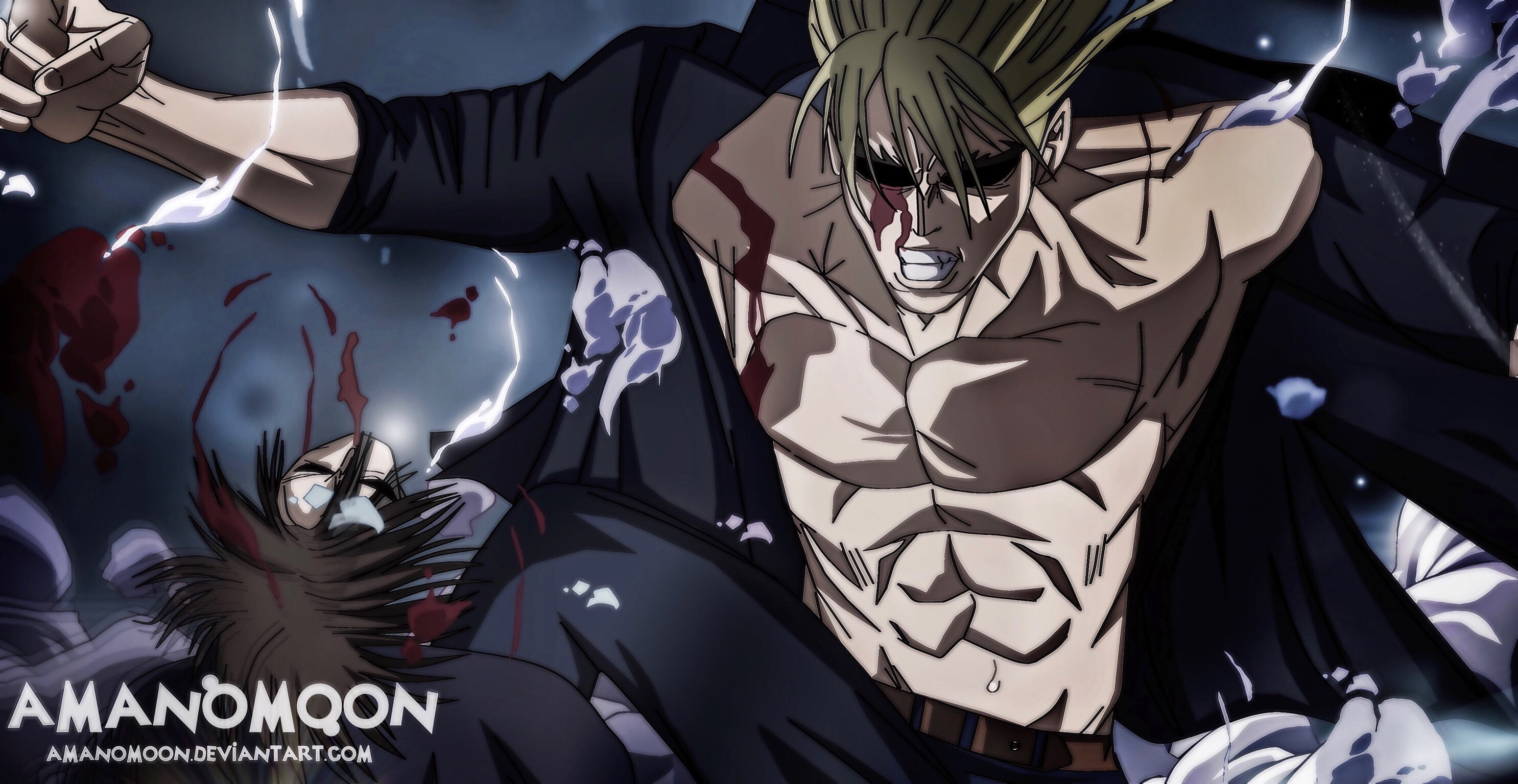 Sun-Ken Rock, Anime, Ken Kitano, 2K, HD Wallpaper
