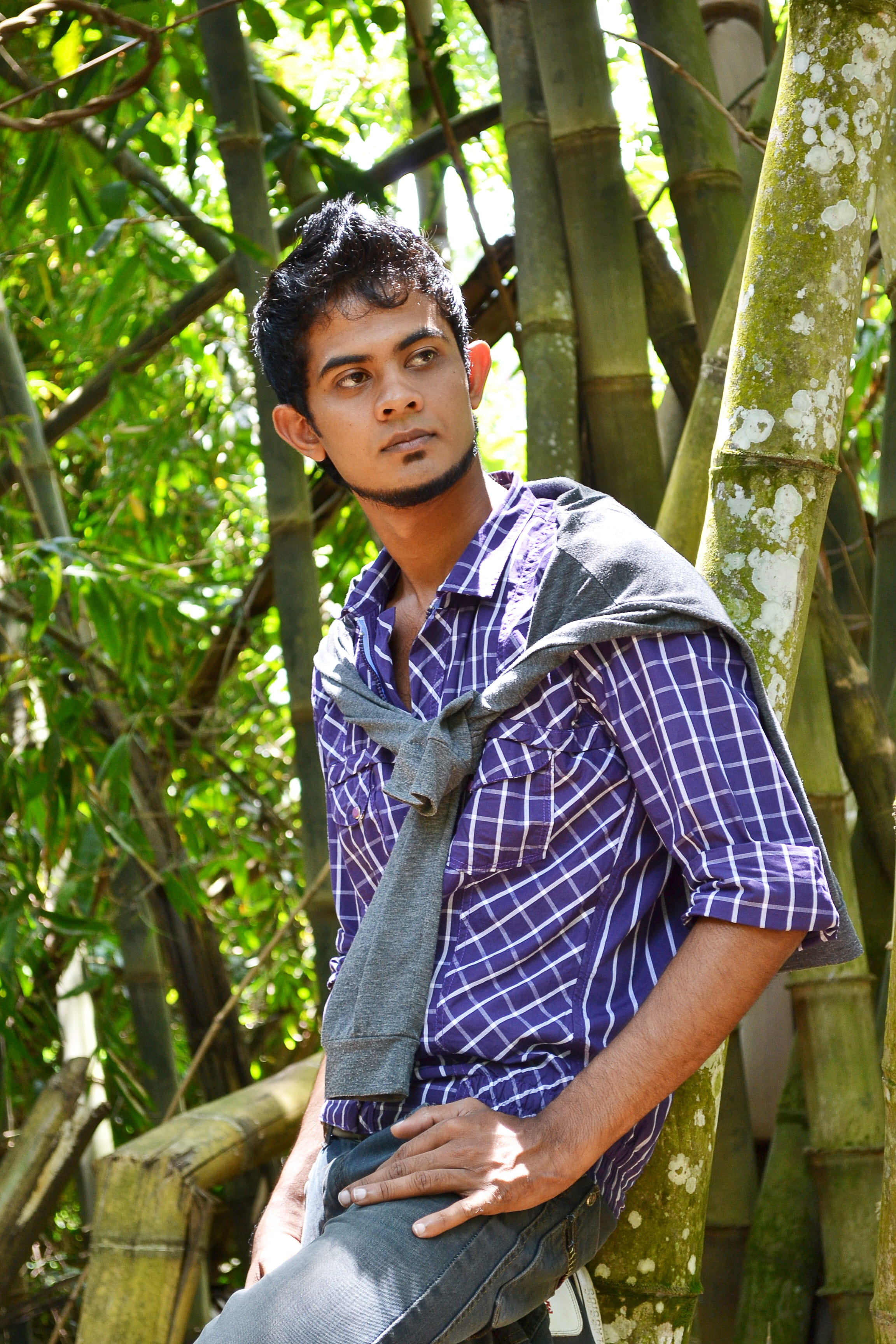 front view, land, sri lanka, one person, adults only, 2K, outdoors, looking at camera, only men, one man only, nature, day, fully unbuttoned, Young, Boy, Phone HD Wallpaper