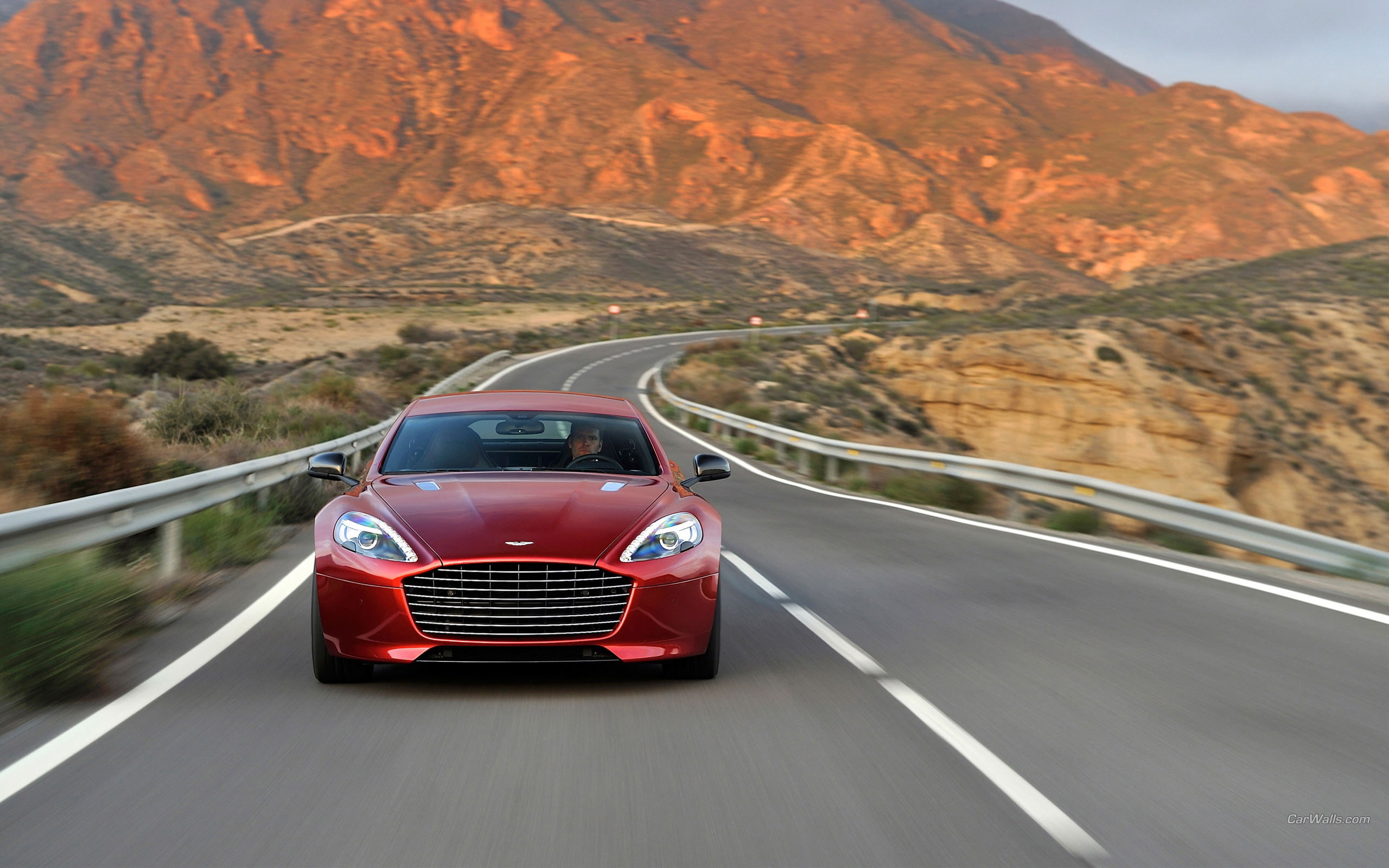 hd, rapide, red, car, road, 2K, aston, cars, martin, s, HD Wallpaper