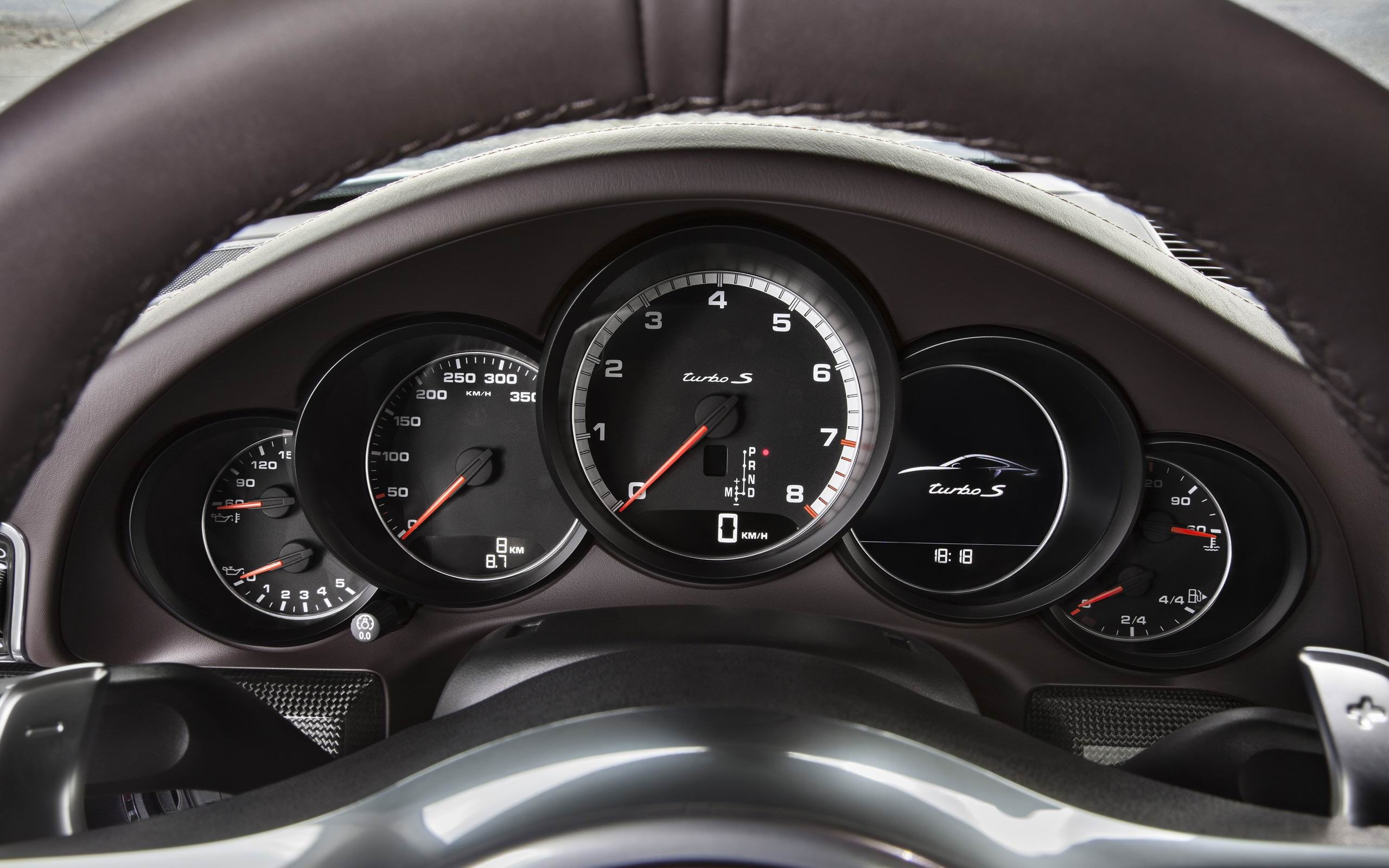 air vehicle, car interior, porsche, dashboard, s, no people, vehicle interior, indoors, number, control panel, black, motor vehicle, luxury, close-up, car, HD Wallpaper
