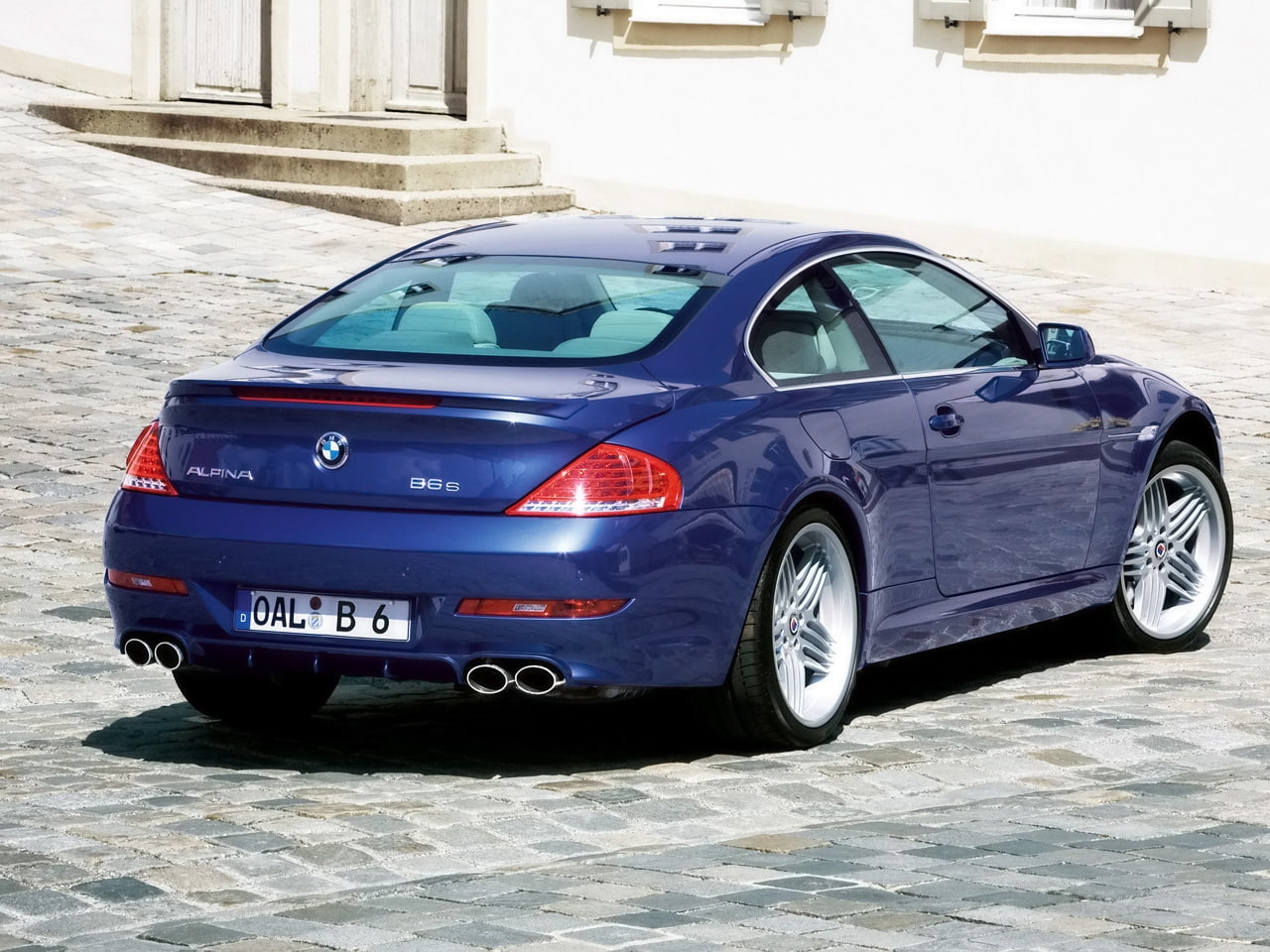 b, cars, B6-S, 2009, 720P, s, BMW, Alpina, art, hd, HD Wallpaper