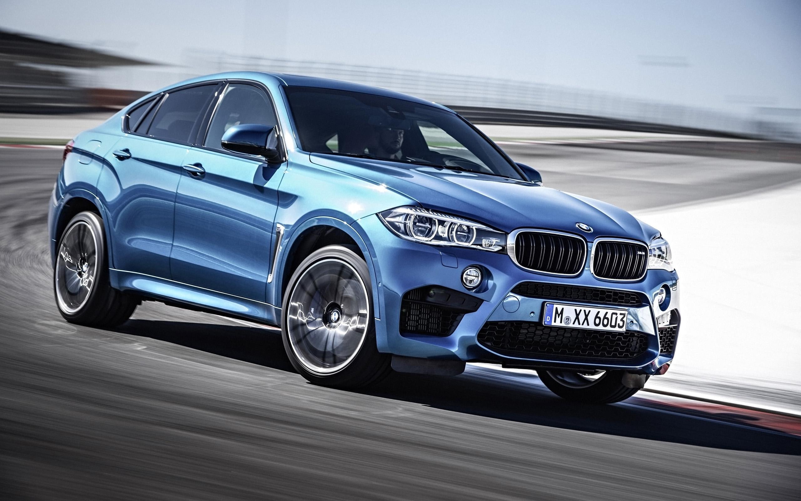 blue, cars, x, m, 2015, bmw, 2K, sedan, HD Wallpaper