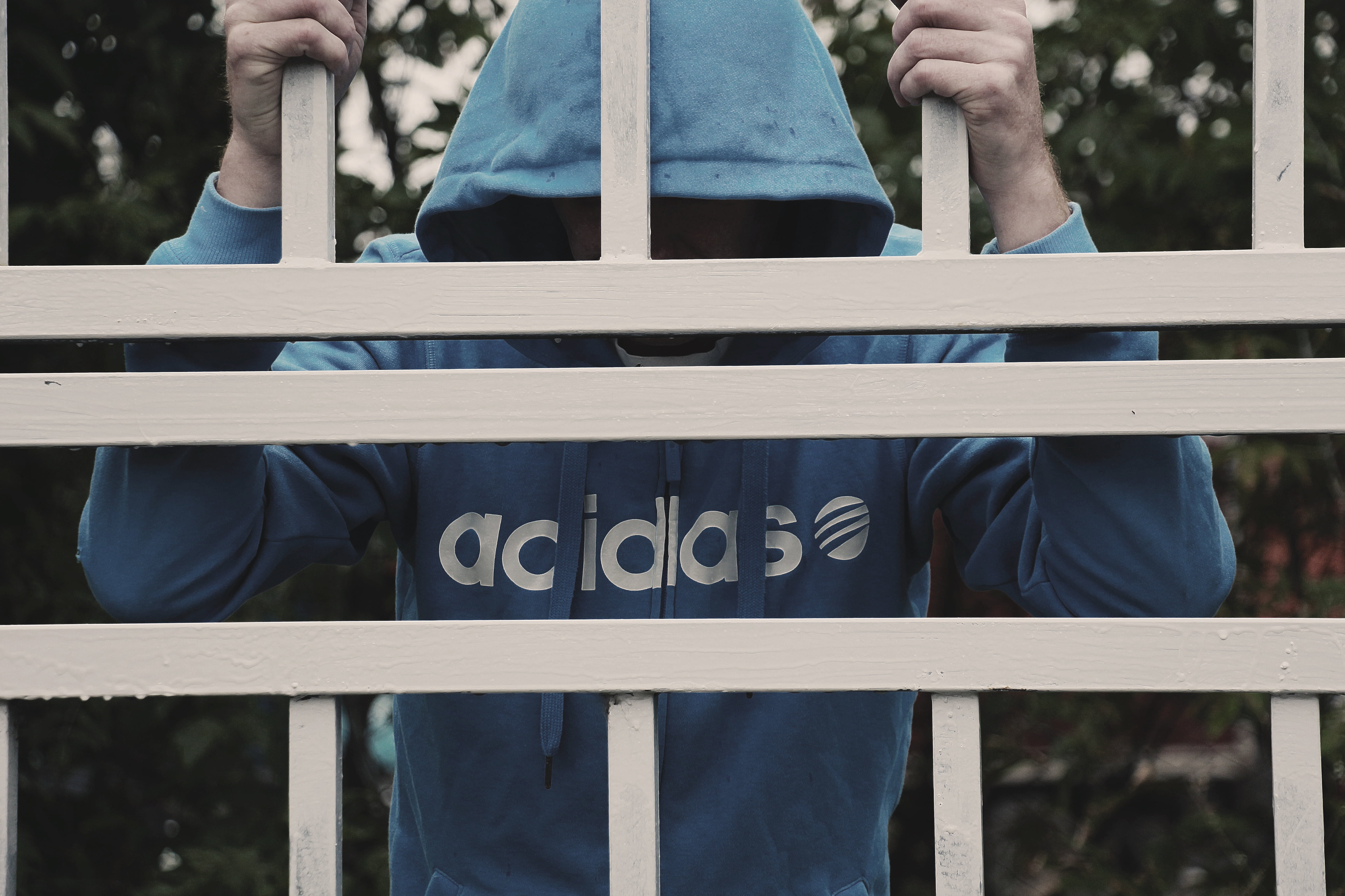 communication, western script, alcoholism, 5K, lifestyles, deadlock, railing, real people, life, shirt, bars, prison, text, addiction, person, outdoors, HD Wallpaper