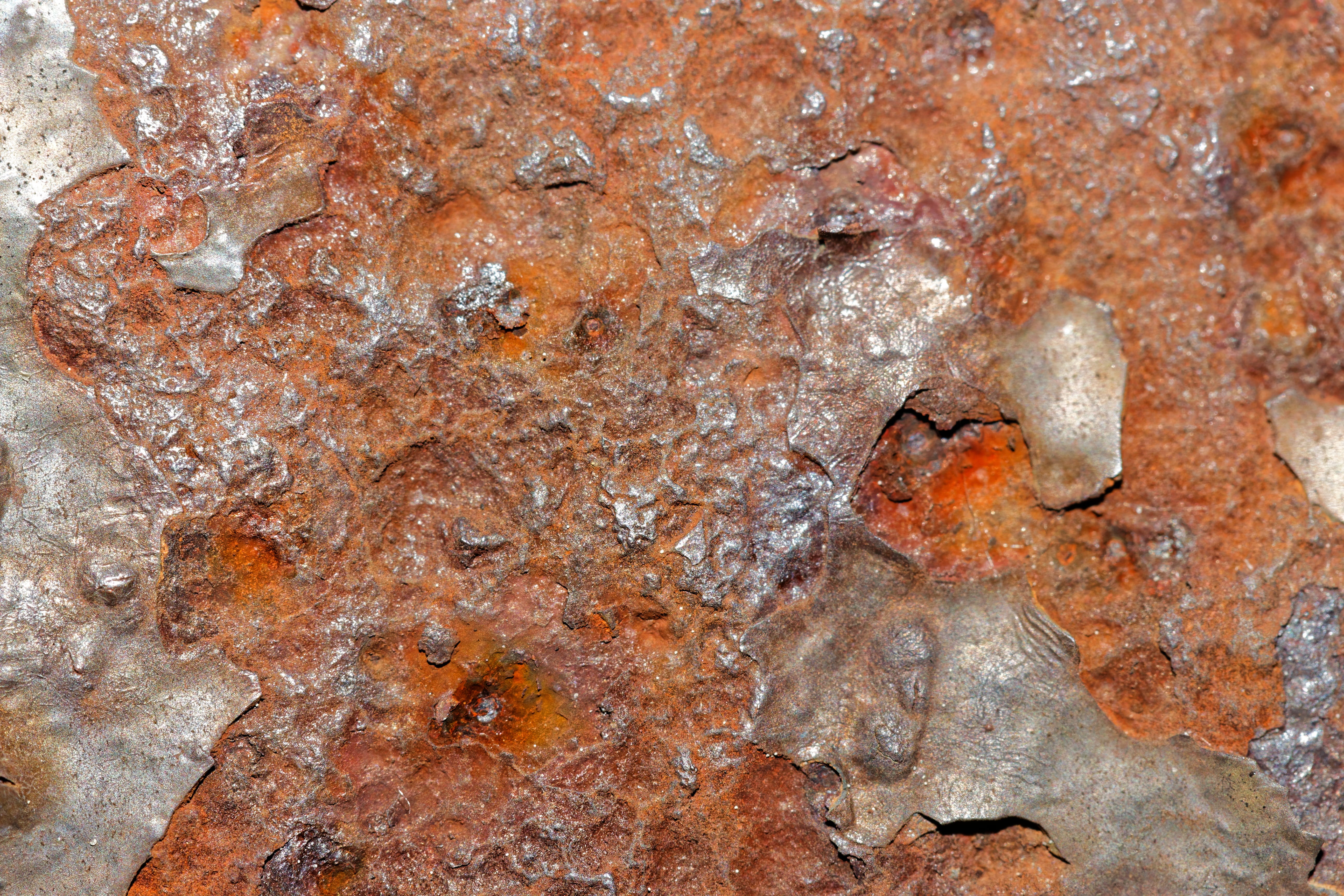 damaged, rough, old, close-up, metal, abandoned, rock, deterioration, industry, backgrounds, rock - object, run-down, steel, iron, day, no people, aging, HD Wallpaper