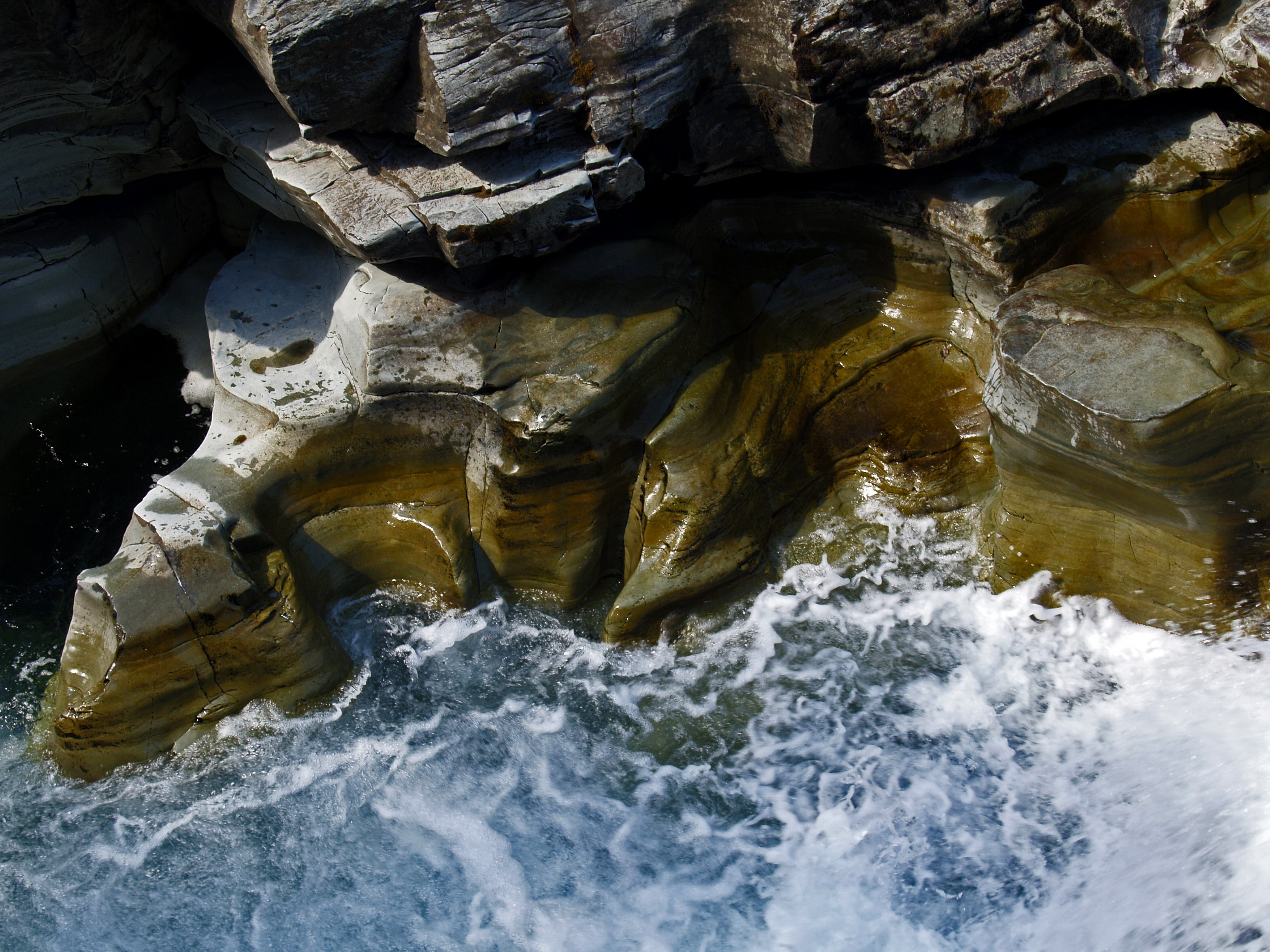 cave, 2K, non-urban scene, flowing water, rapids, flowing, sea, solid, crystal, no people, motion, geology, outdoors, eroded, power in nature, scenics - nature, HD Wallpaper