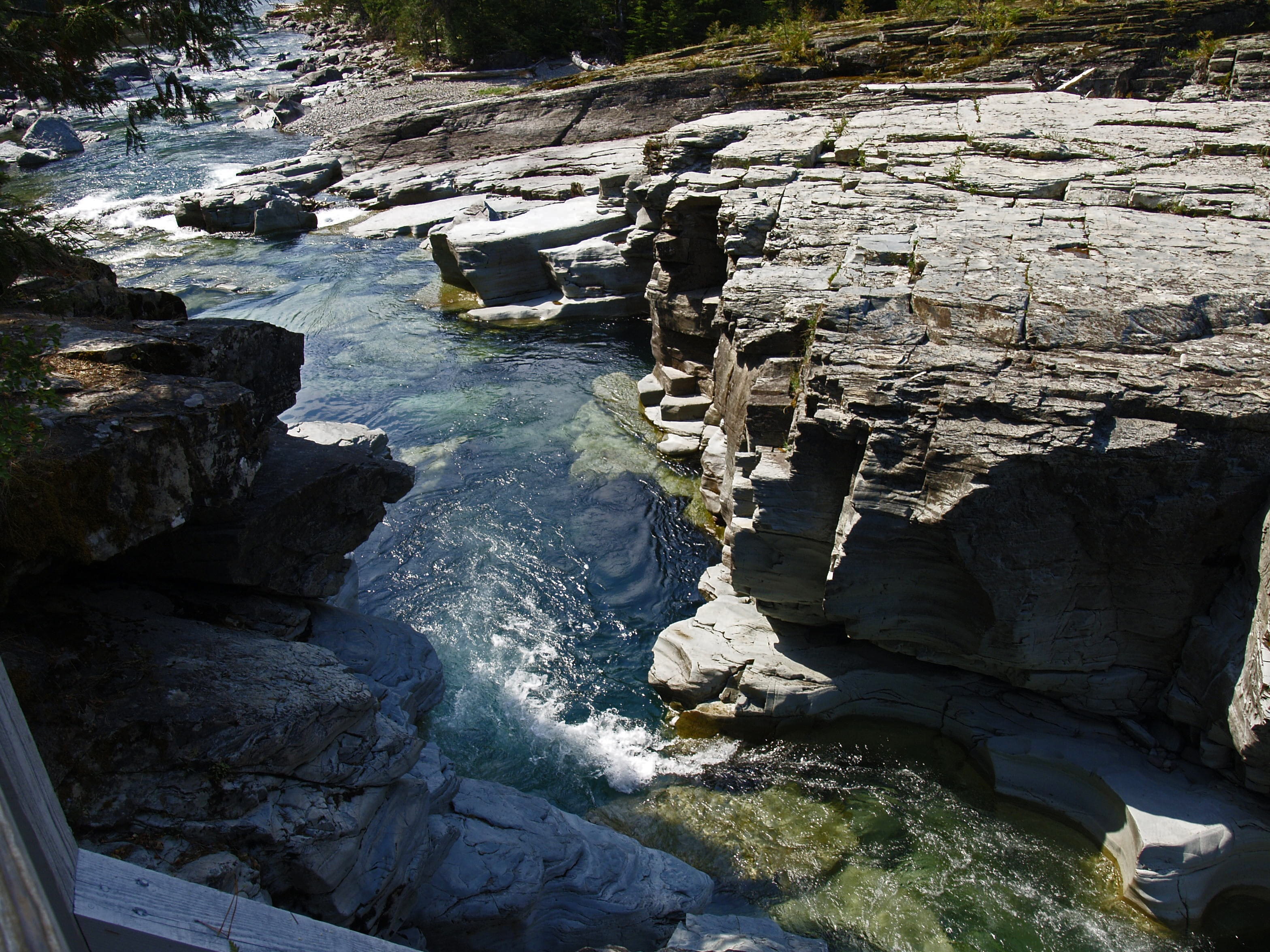 solid, non-urban scene, Rocky, sunlight, day, River, motion, no people, stream - flowing water, flowing water, high angle view, 2K, land, rock - object, HD Wallpaper