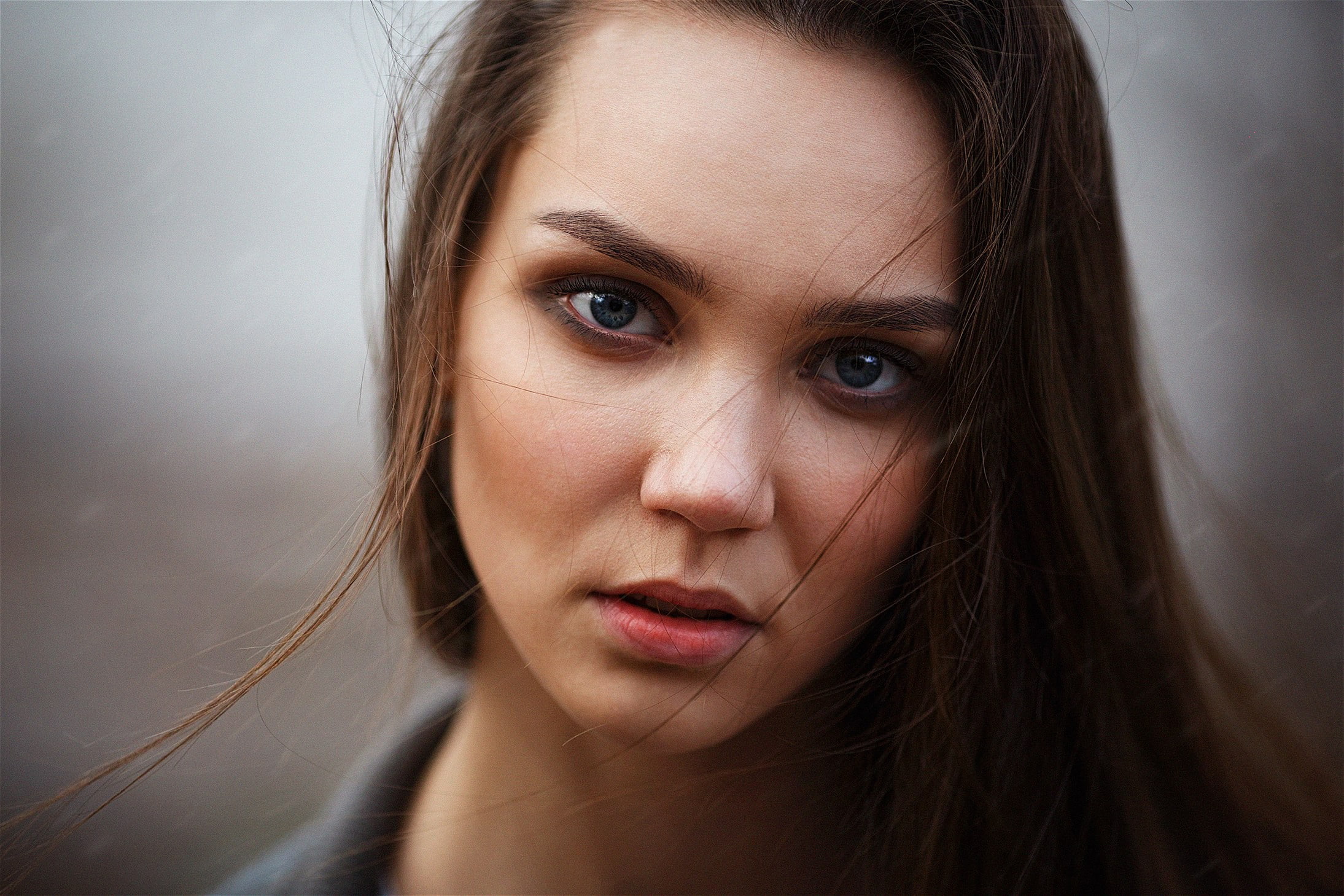 portrait, close-up, human face, hairstyle, depth of field, young adult, face, depression - sadness, body part, beautiful woman, beautiful people, women, HD Wallpaper