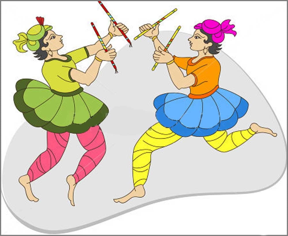 full length, fun, illustrations, Festivals / Holidays, 480P, woman, sport, two people, holiday, men, animal wing, activity, Navratri, humor, invertebrate, HD Wallpaper