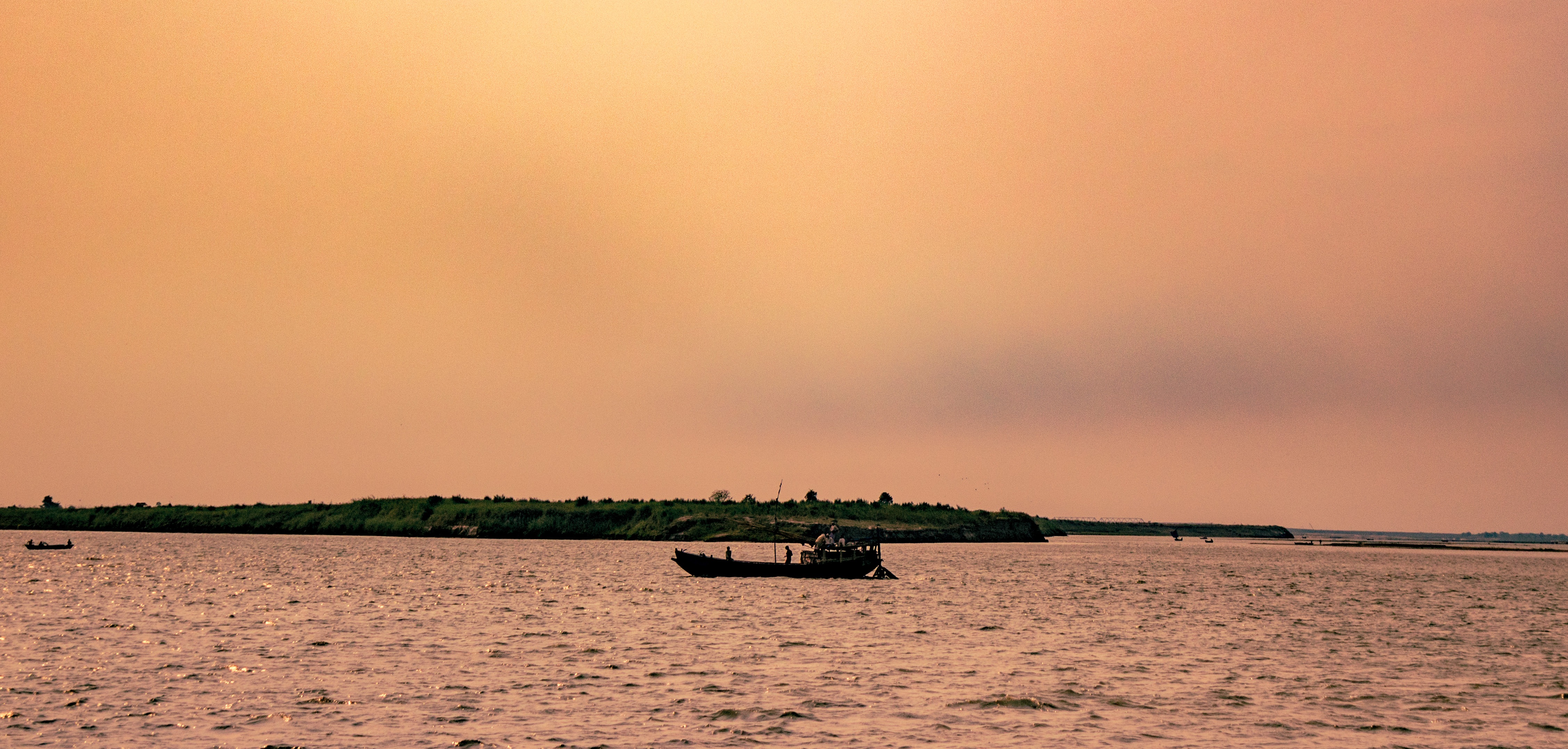 mode of transportation, boat, landscape, environment, scenics - nature, sea, holy, river, travel, travel destinations, no people, ganges, ghat, water, outdoors, HD Wallpaper