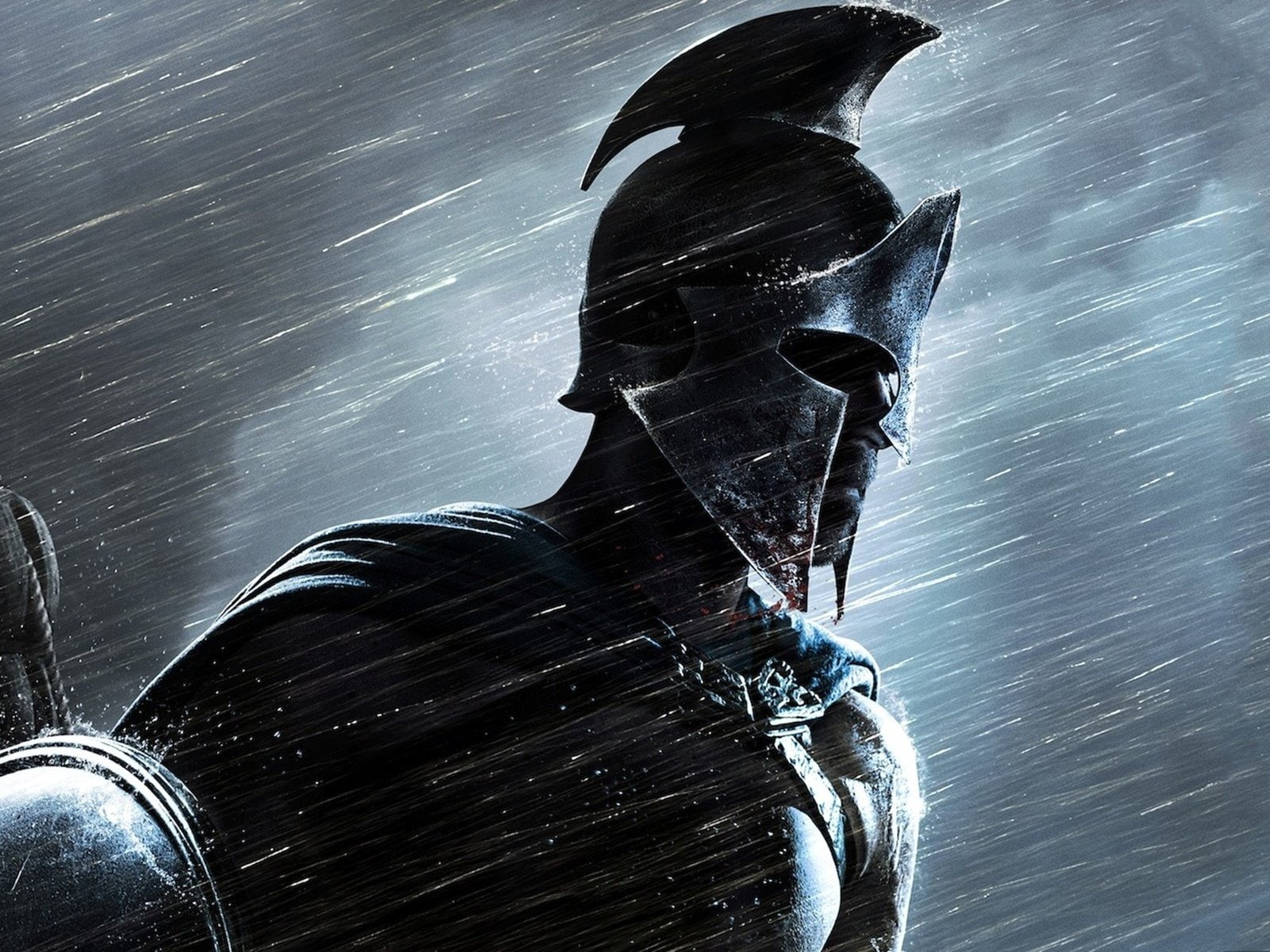 Rain, Movie, Spartan, 720P, 300: Rise of an Empire, Warrior, HD Wallpaper