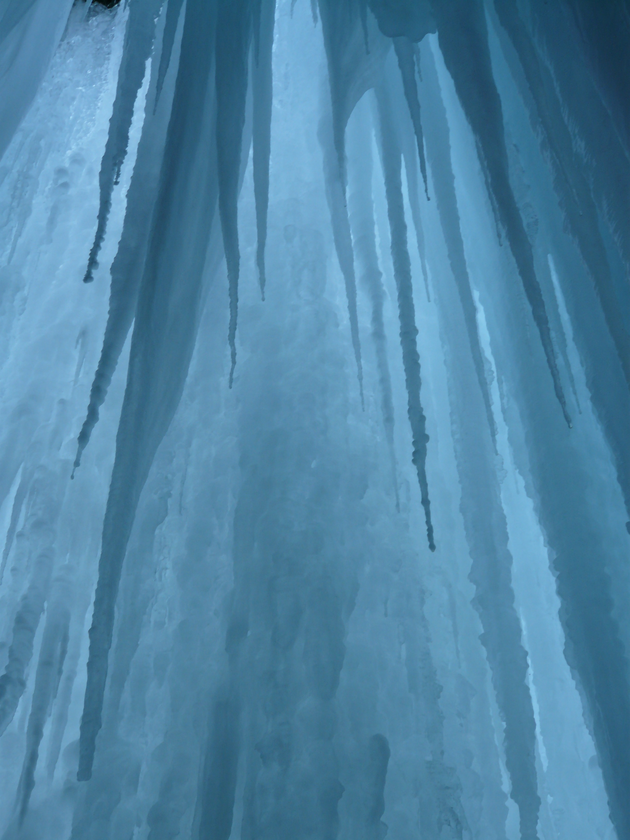 cave, 2K, beauty in nature, blue, land, cold, winter, frozen, ice curtain, human body part, stalactites, nature, formations, water, leisure activity, ice formations, Phone HD Wallpaper