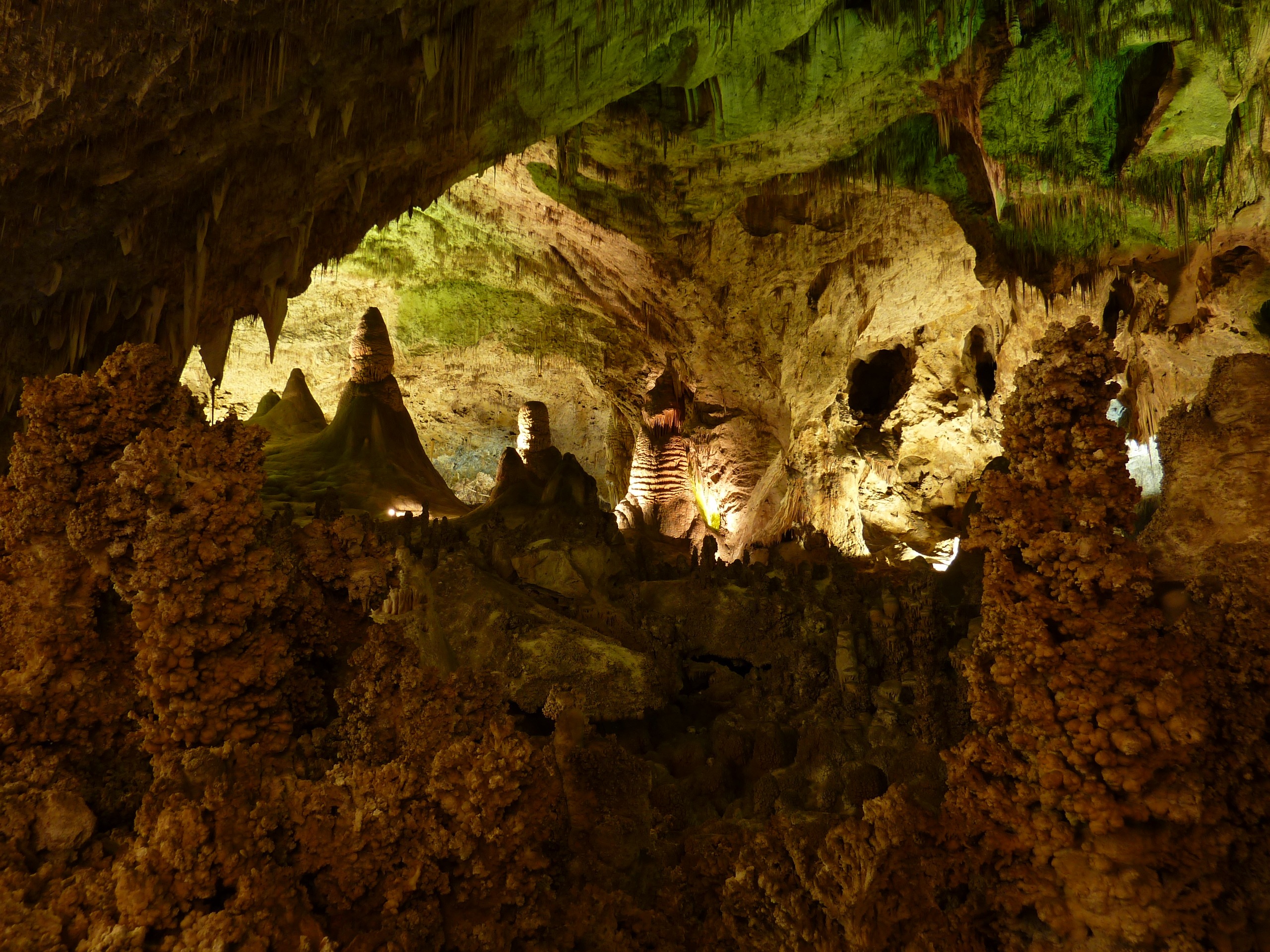 stalactite cave, cave, stone, carlsbad caverns, beauty in nature, low angle view, tourism, architecture, nature, no people, solid, stalactite, rock, rock formation, HD Wallpaper