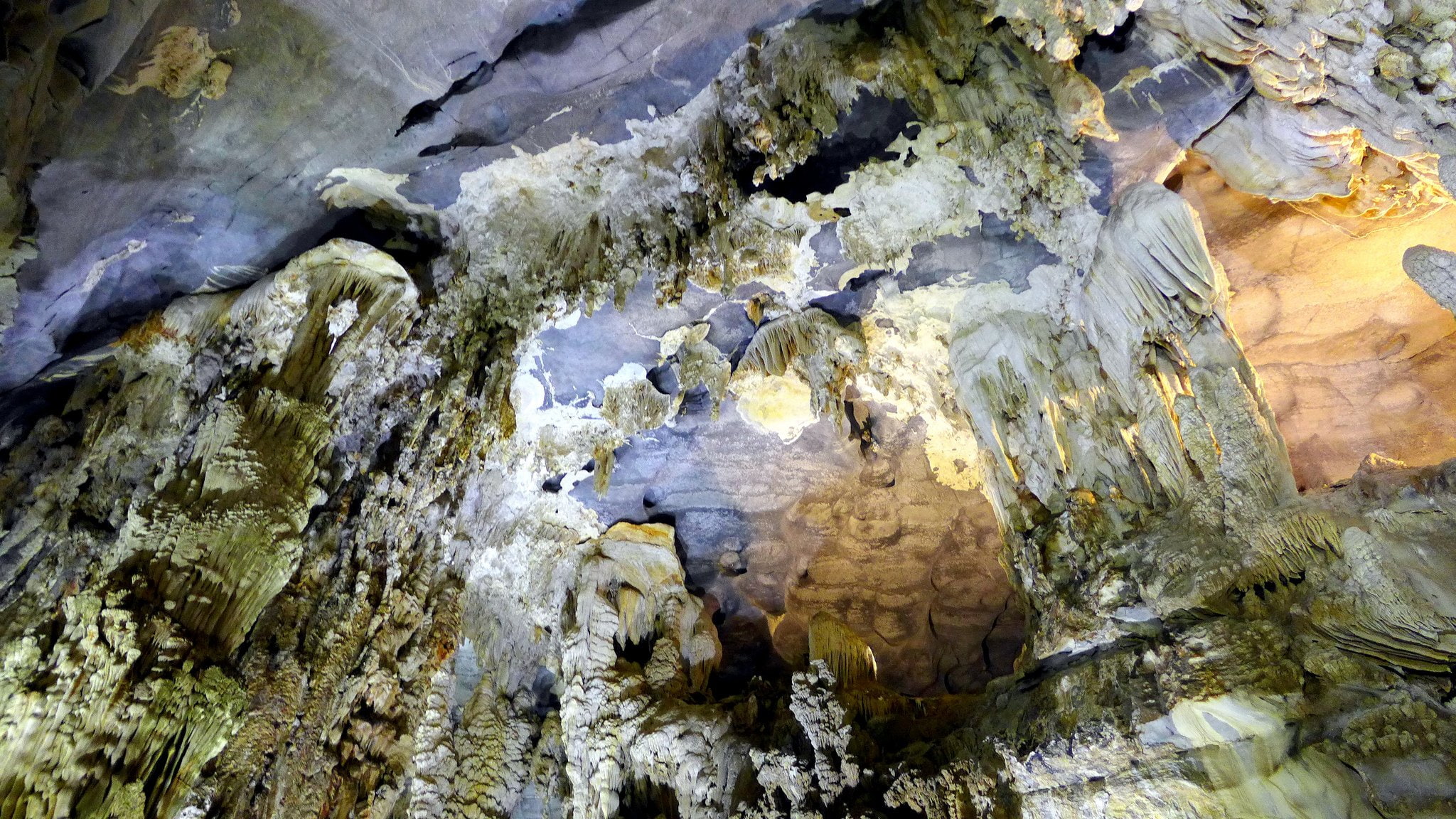terre, entrance, stalagmites, 1080P, sous, cave, grotto, land, HD Wallpaper