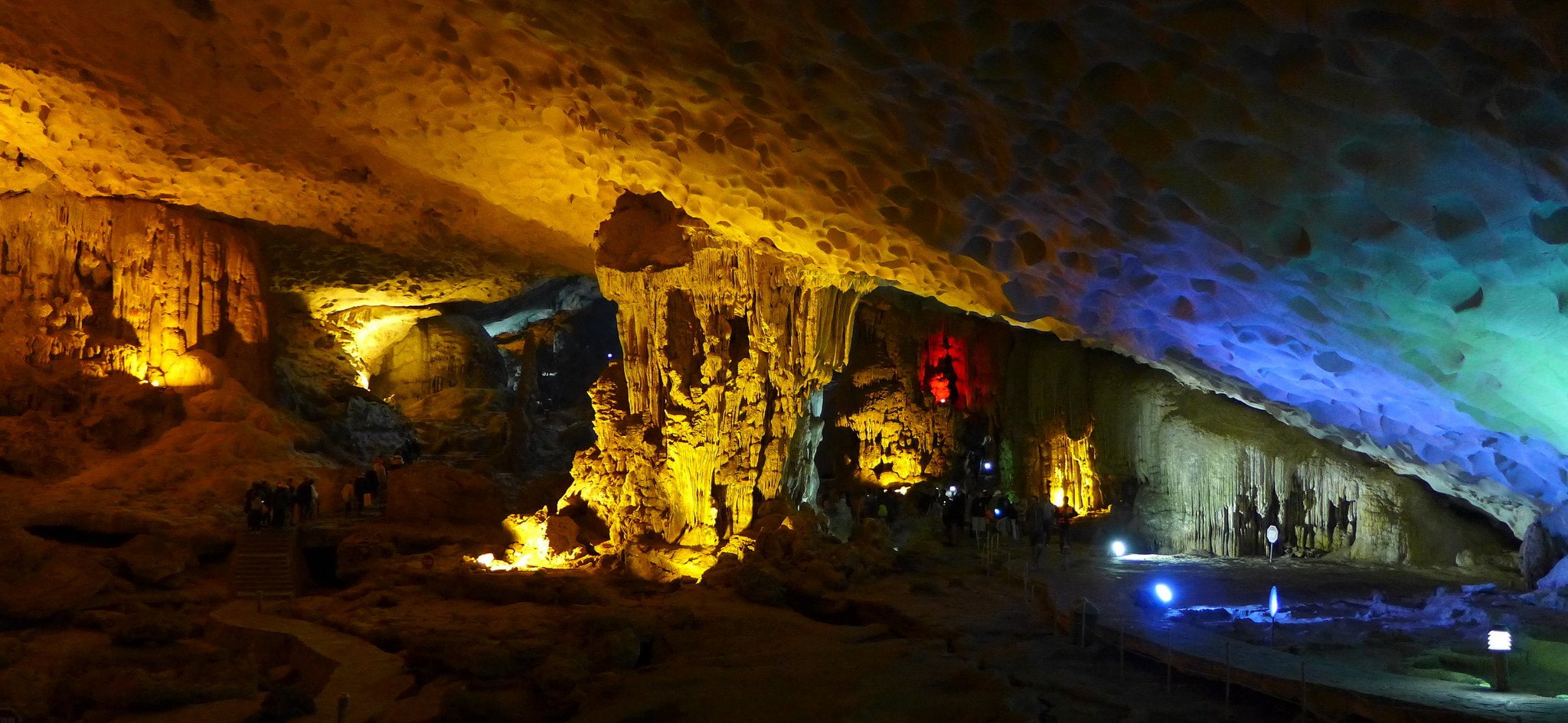 1080P, grotto, sous, entrance, stalagmites, land, terre, cave, HD Wallpaper
