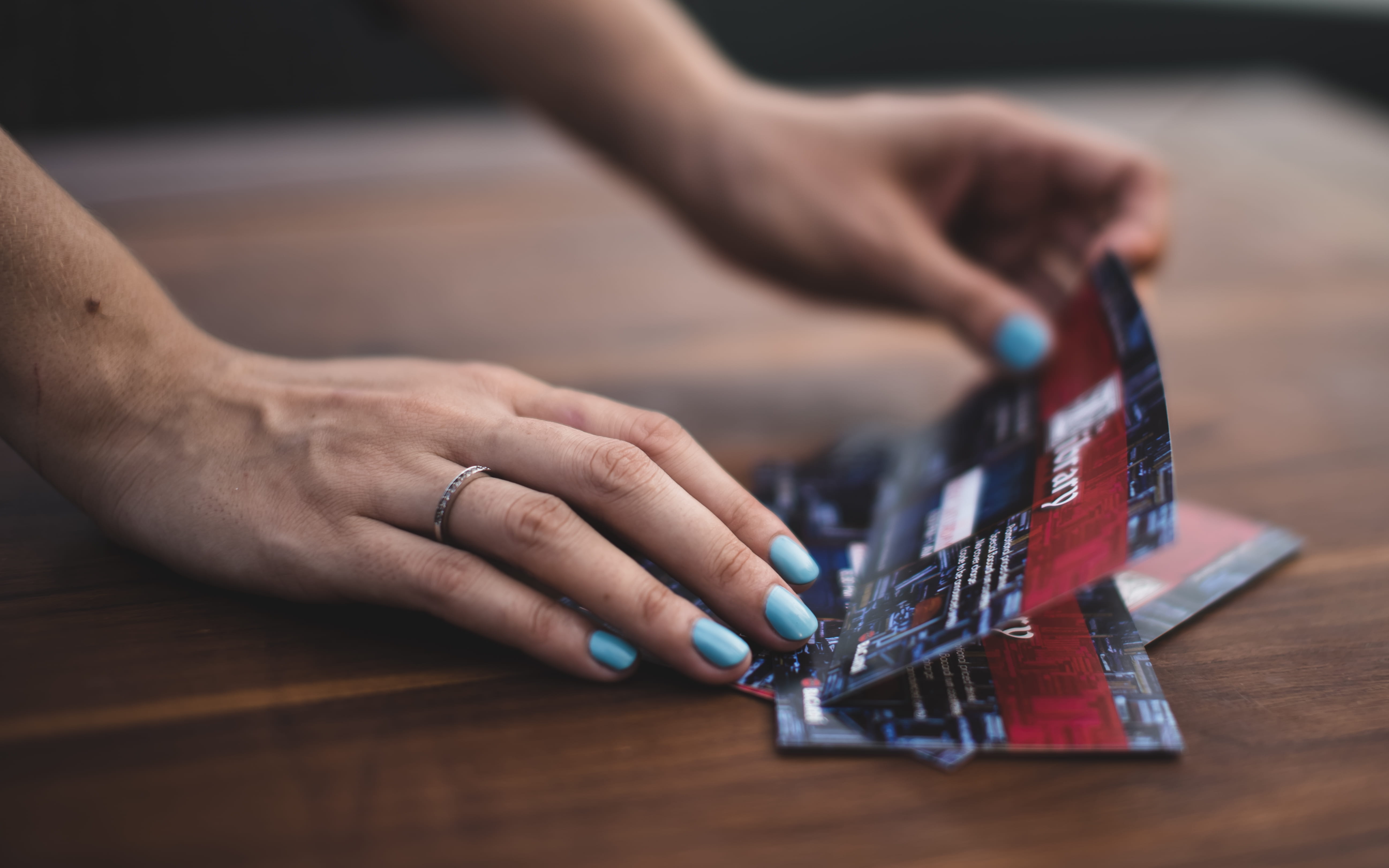 person, hand, wood - material, body part, real people, skill, red, human body part, nail, adult, finger, gambling, ring, focus on foreground, close-up, HD Wallpaper