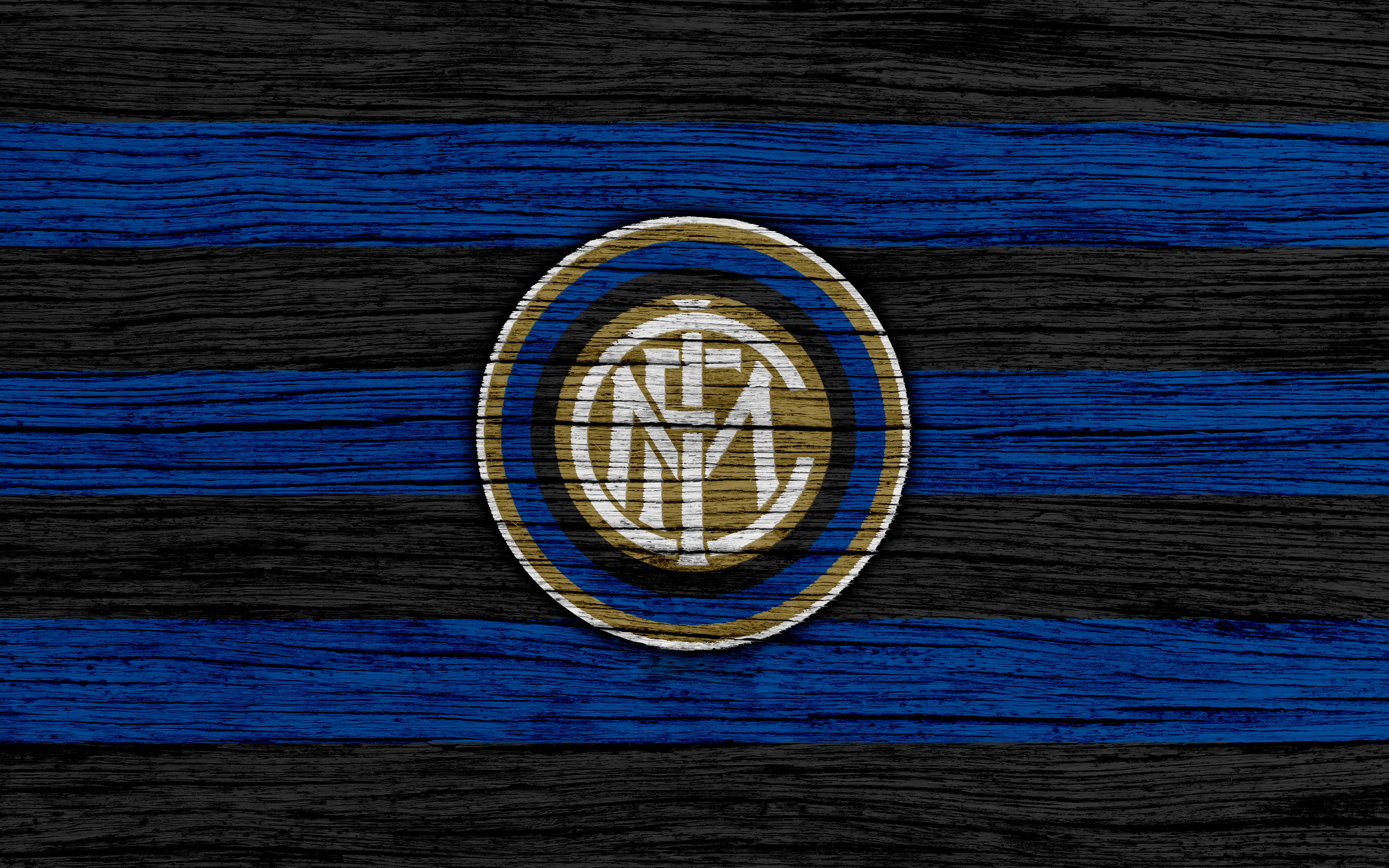 Logo, Inter Milan, Soccer, Emblem, 4K, HD Wallpaper