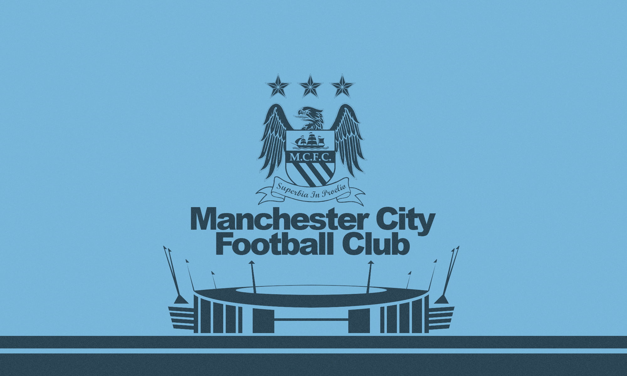 1080P, Logo, Emblem, Manchester City F.C., Soccer, HD Wallpaper