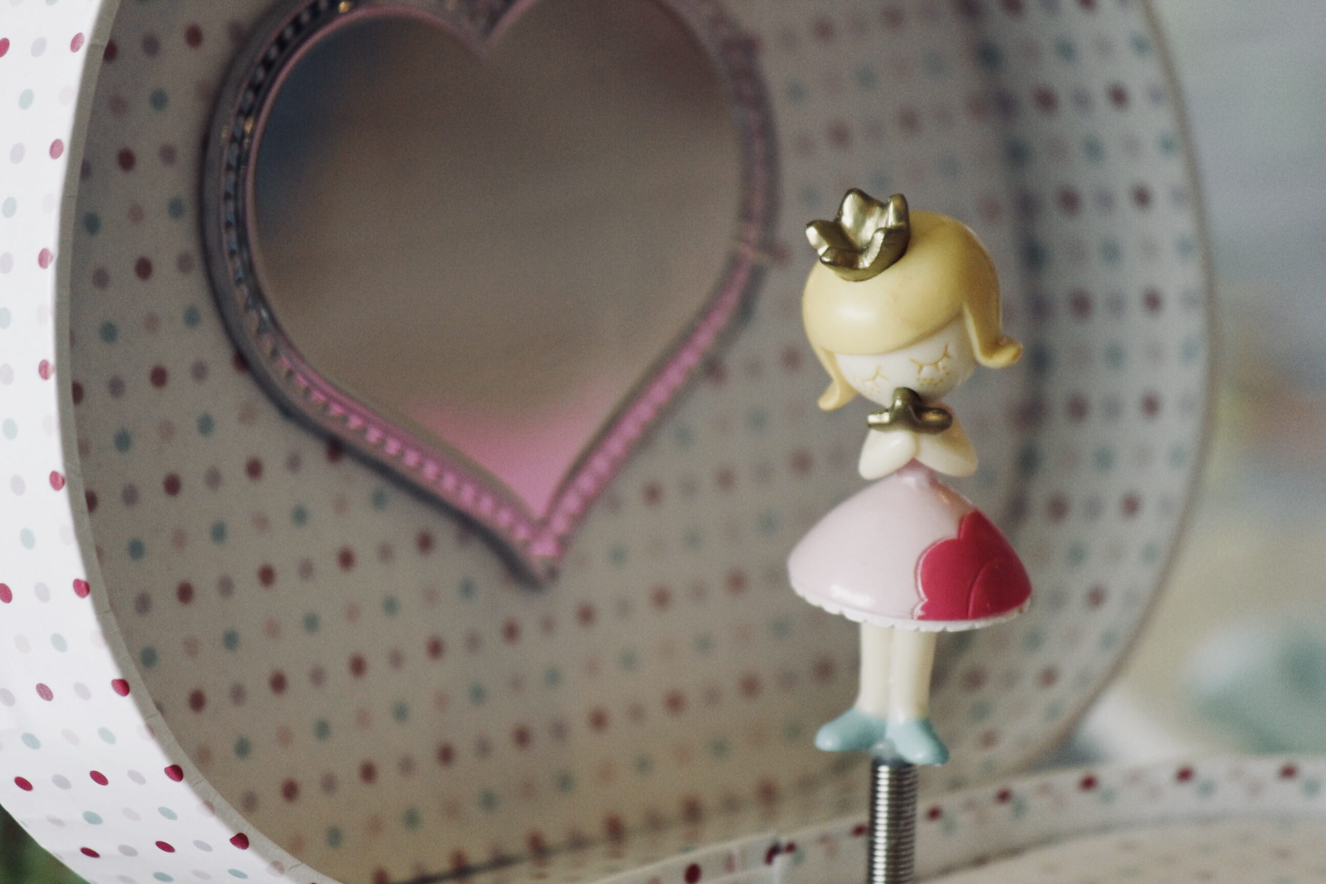 two objects, yellow, pink color, dancer, little, cup, box, celebration, music box, antique, retro styled, focus on foreground, indoors, love, girly, pink, HD Wallpaper
